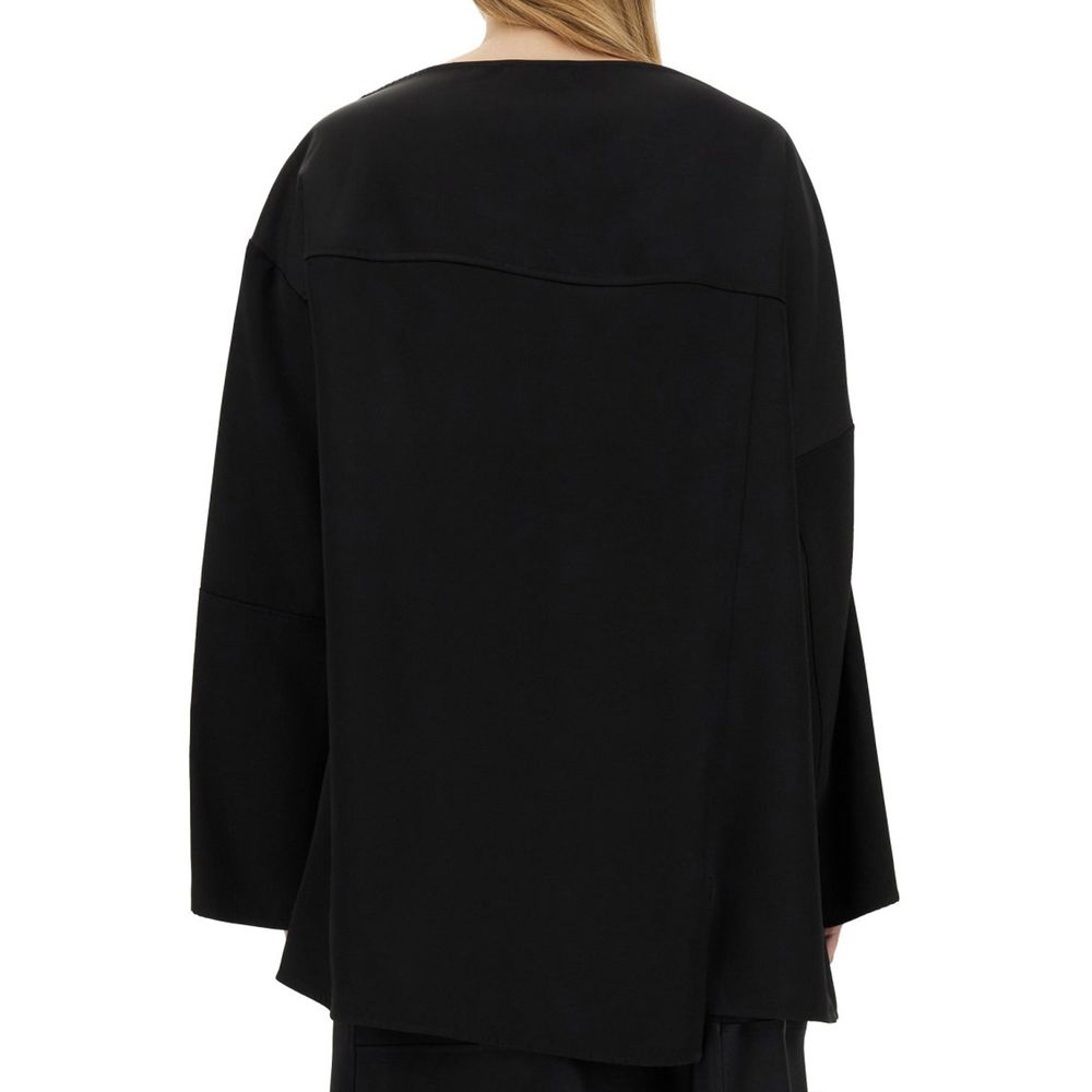 Jil Sander Black Blouse for Women detail view