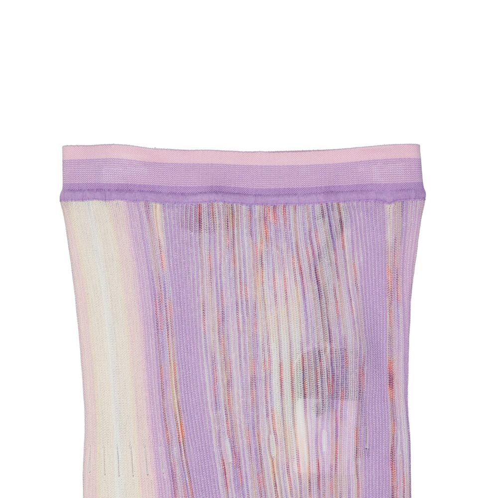 Missoni Purple Long Skirt for Women detail view