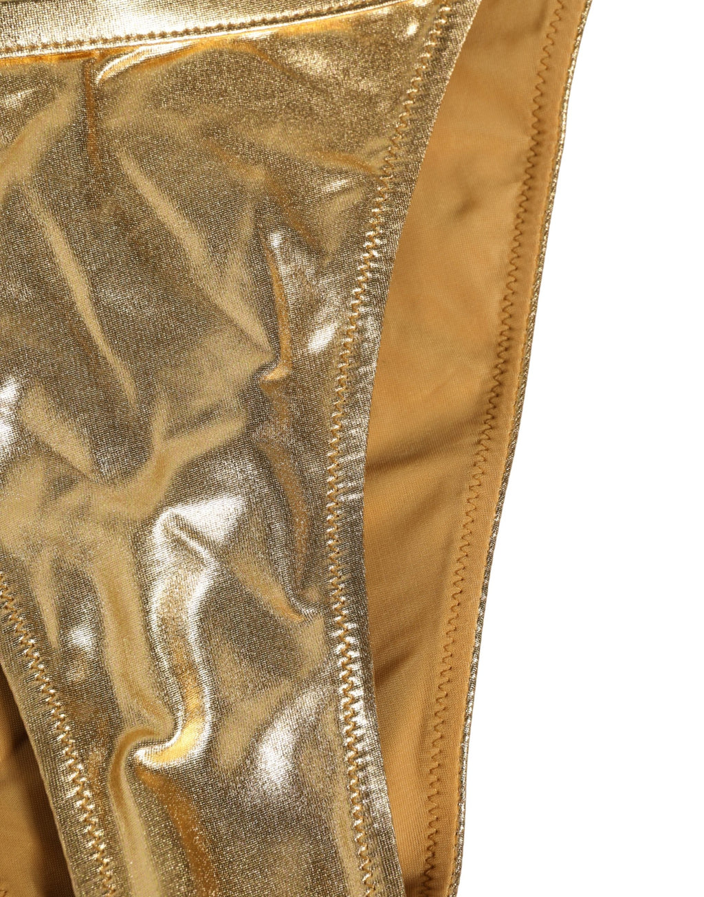 Dolce & Gabbana Gold Bikinis for Women side view