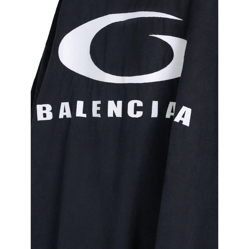 Balenciaga Black Casual Dress for Women side view