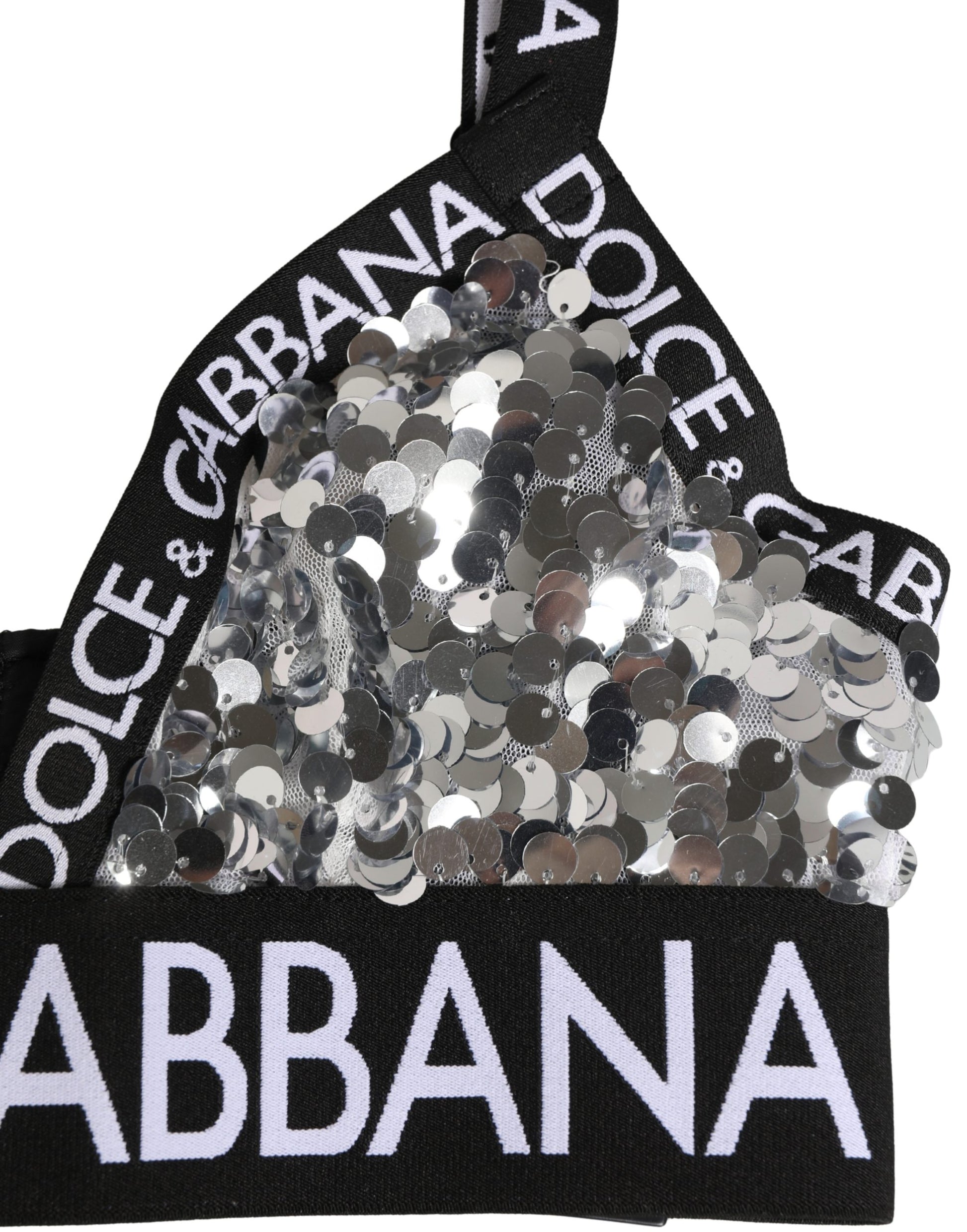 Dolce & Gabbana Silver Bras for Women side view