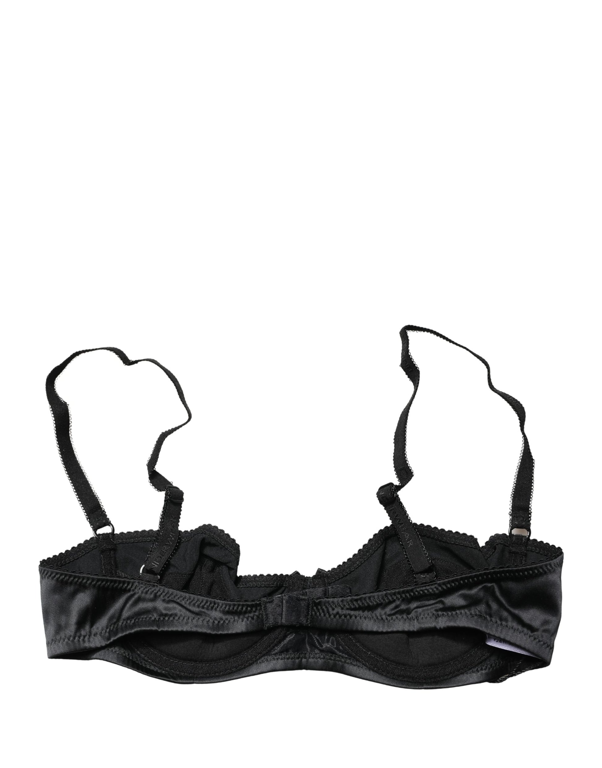 Dolce & Gabbana Black Bras for Women side view