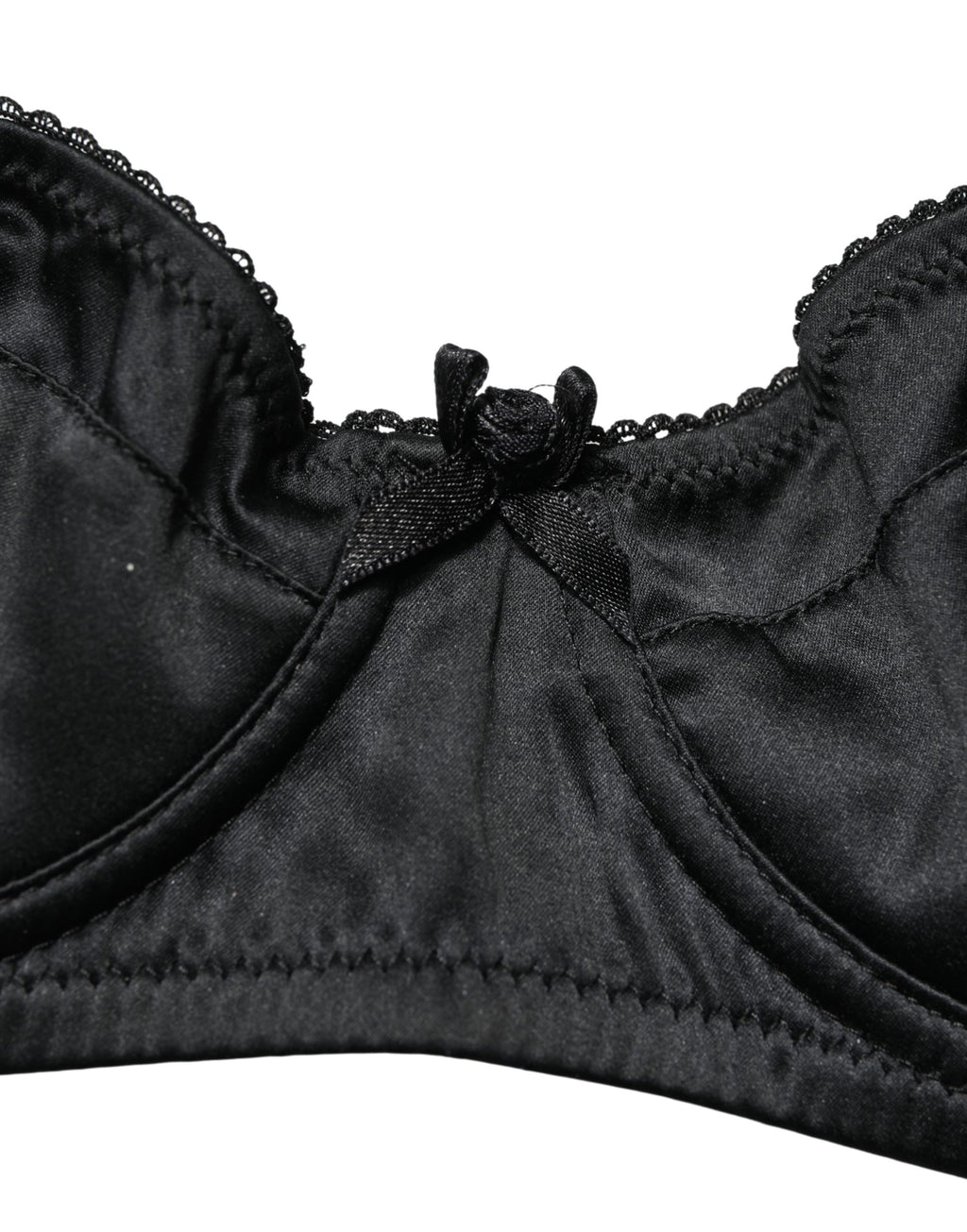 Soutien-gorge balconnet Dolce & Gabbana noir avec armatures semi-rembourrées