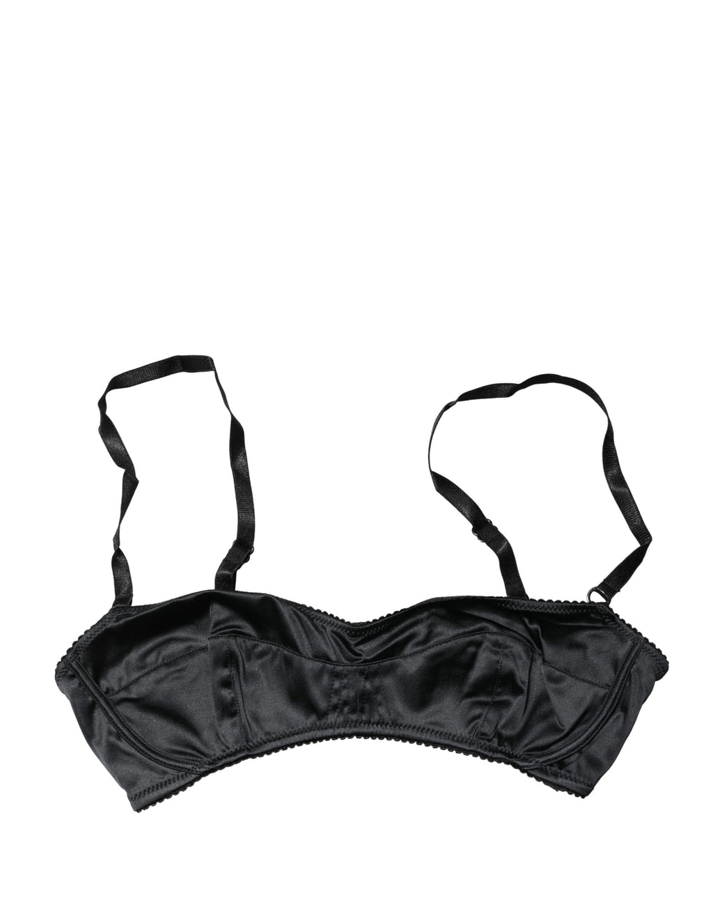 Soutien-gorge balconnet Dolce & Gabbana noir avec armatures semi-rembourrées