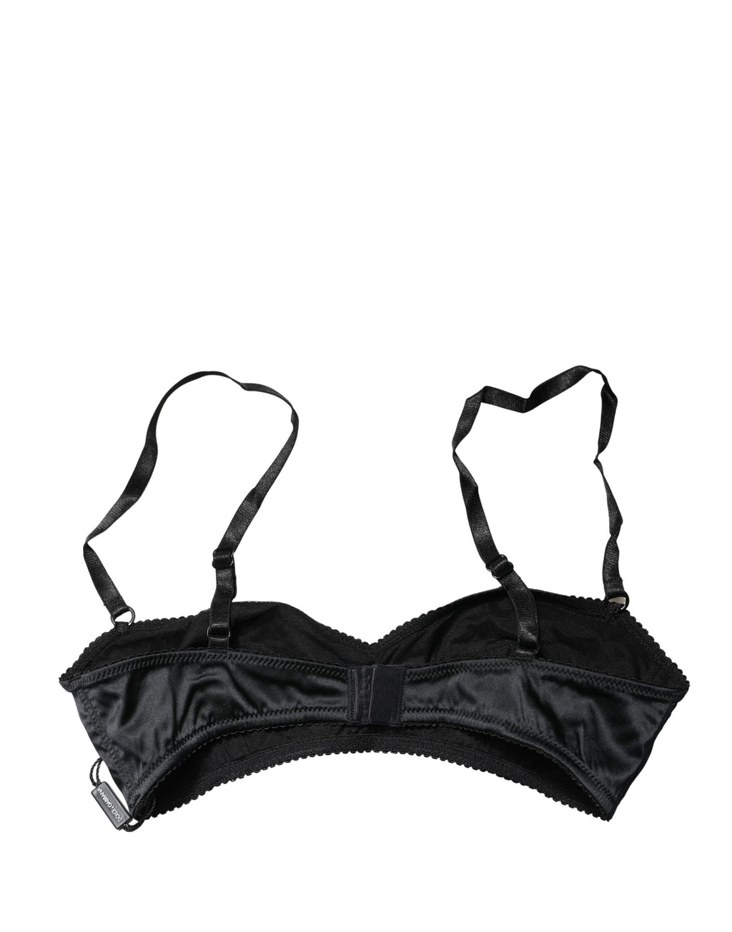Soutien-gorge balconnet Dolce & Gabbana noir avec armatures semi-rembourrées