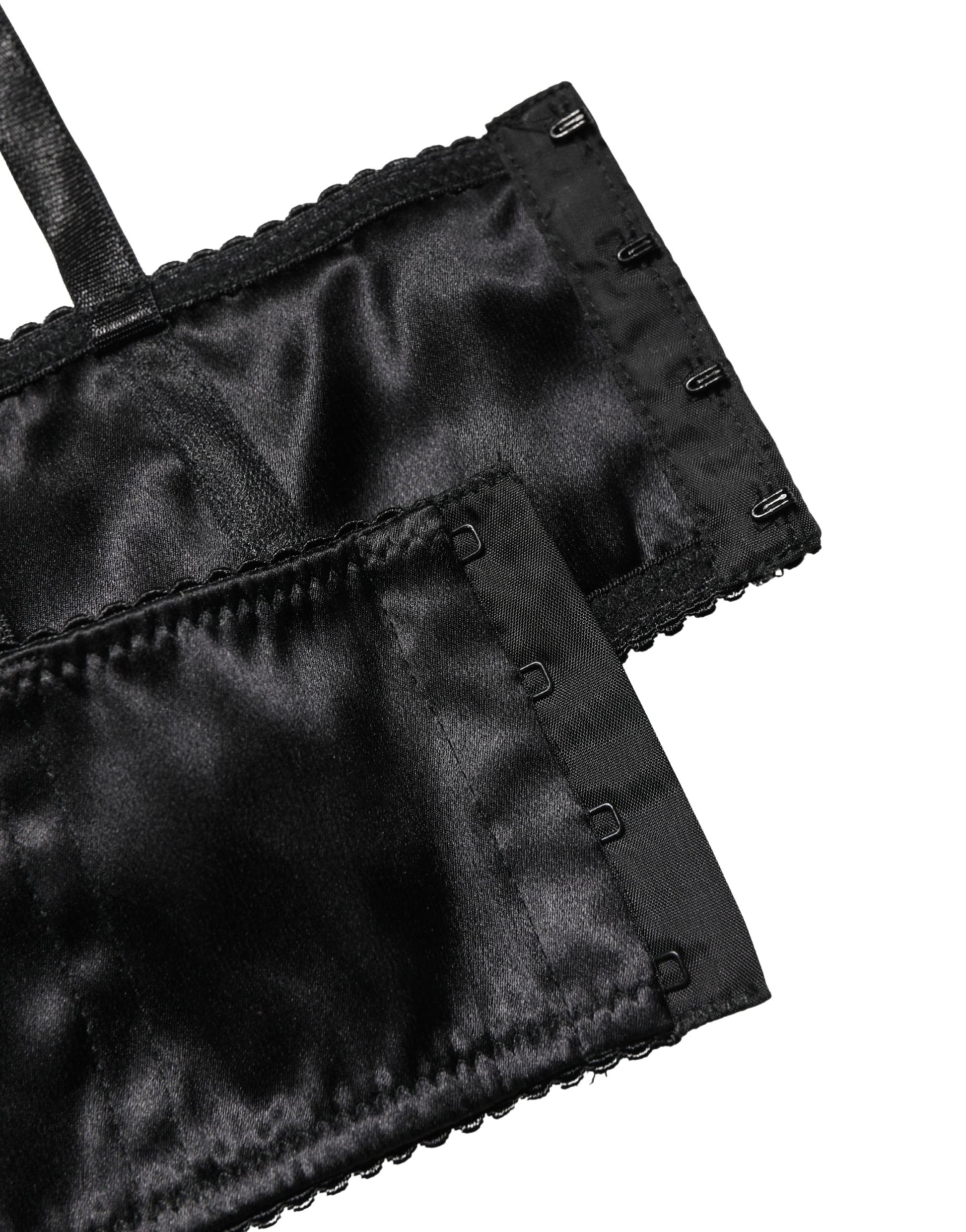 Dolce & Gabbana Black Designer Fashion side view