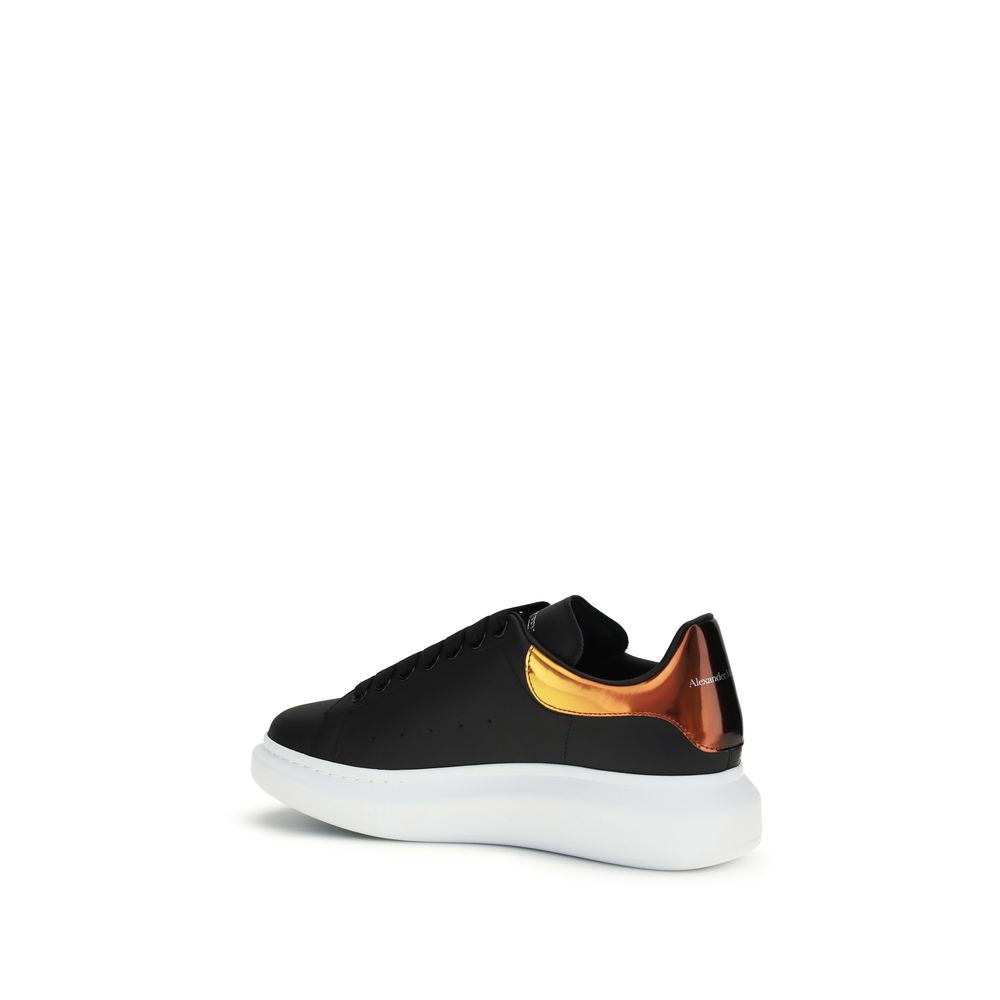 Alexander McQueen Black Platform Sneakers for Men detail view