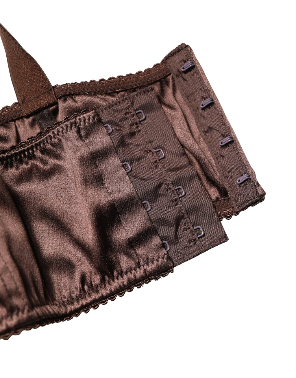 Soutien-gorge balconnet Dolce & Gabbana marron semi-rembourré à armatures