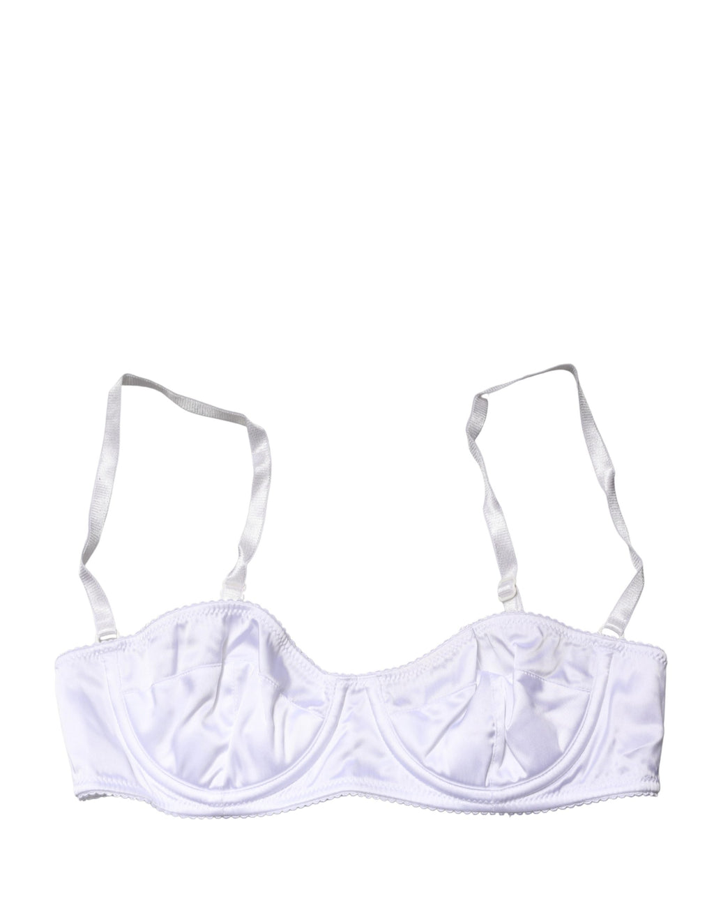 Soutien-gorge balconnet Dolce & Gabbana blanc semi-rembourré à armatures