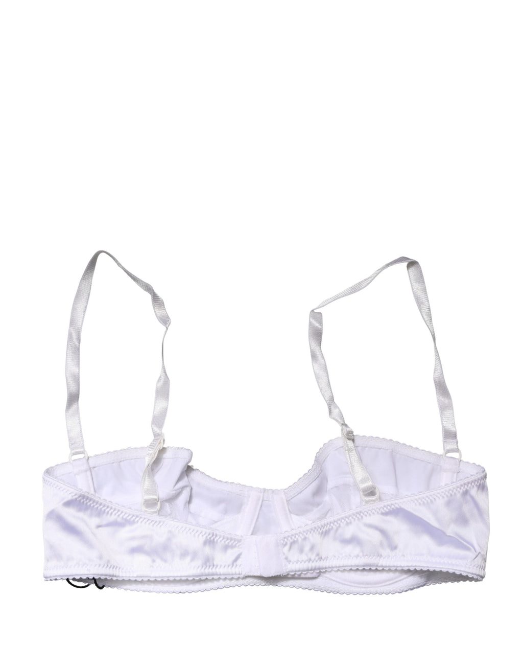 Soutien-gorge balconnet Dolce & Gabbana blanc semi-rembourré à armatures
