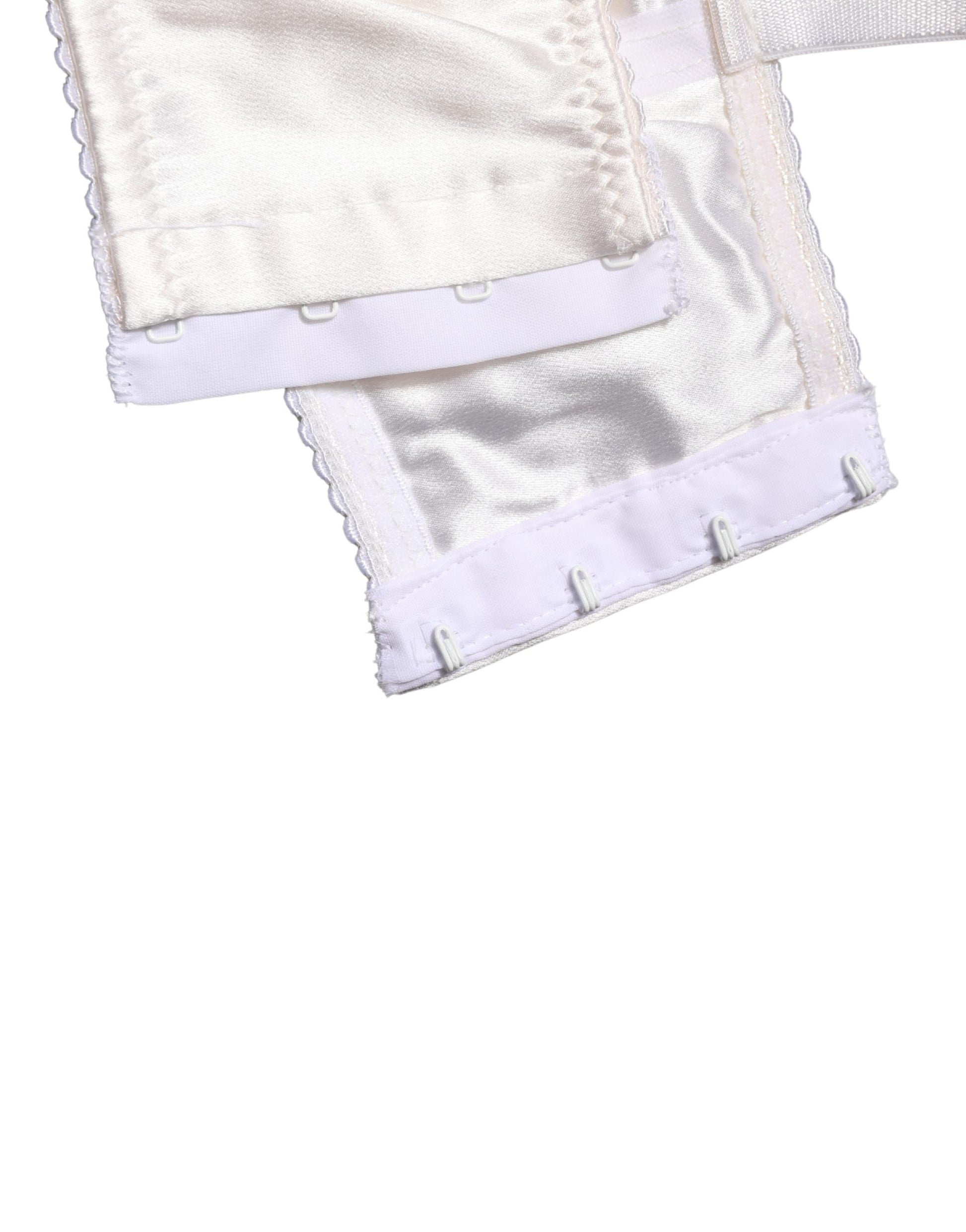 Soutien-gorge balconnet Dolce & Gabbana blanc semi-rembourré à armatures