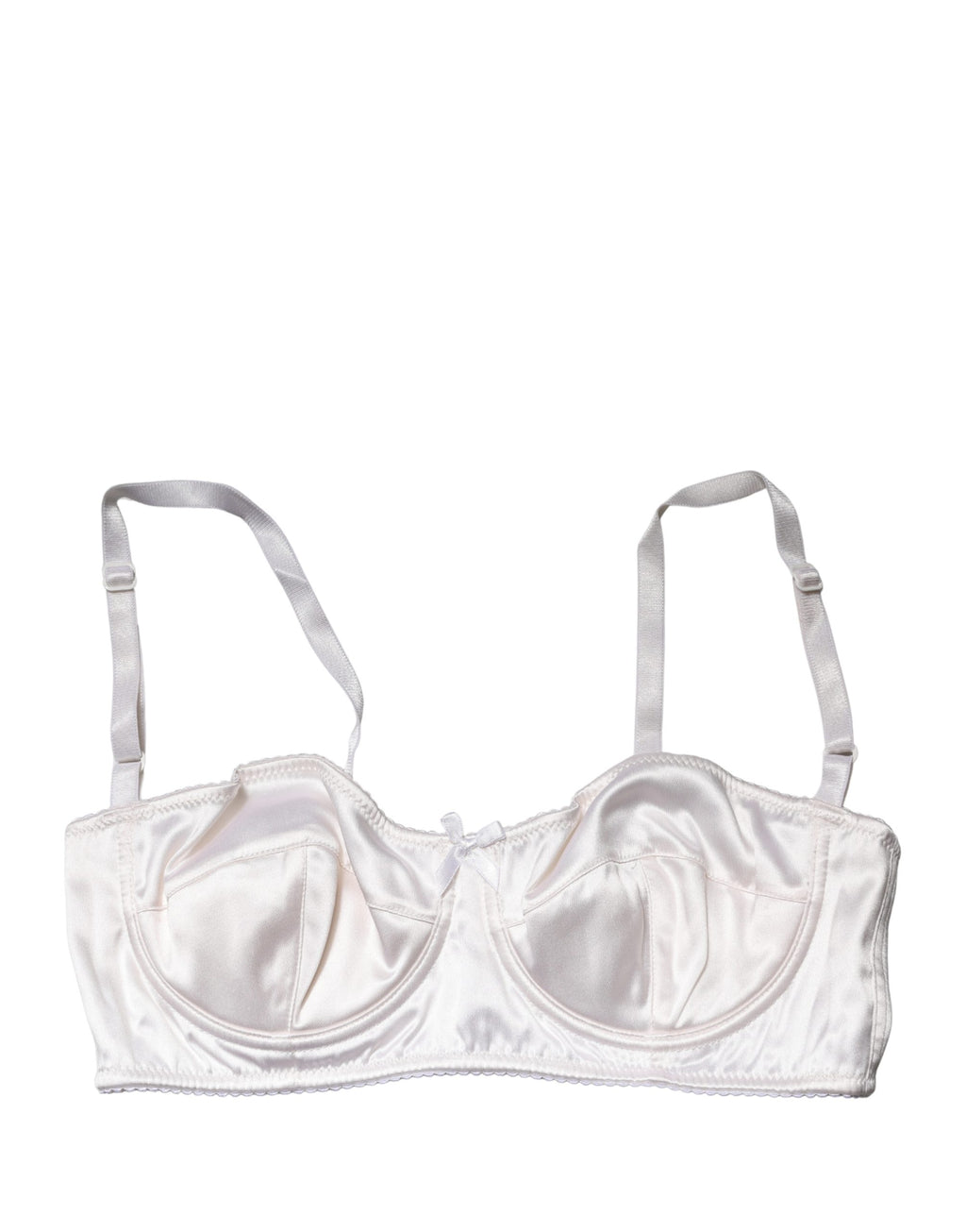 Soutien-gorge balconnet Dolce & Gabbana blanc semi-rembourré à armatures