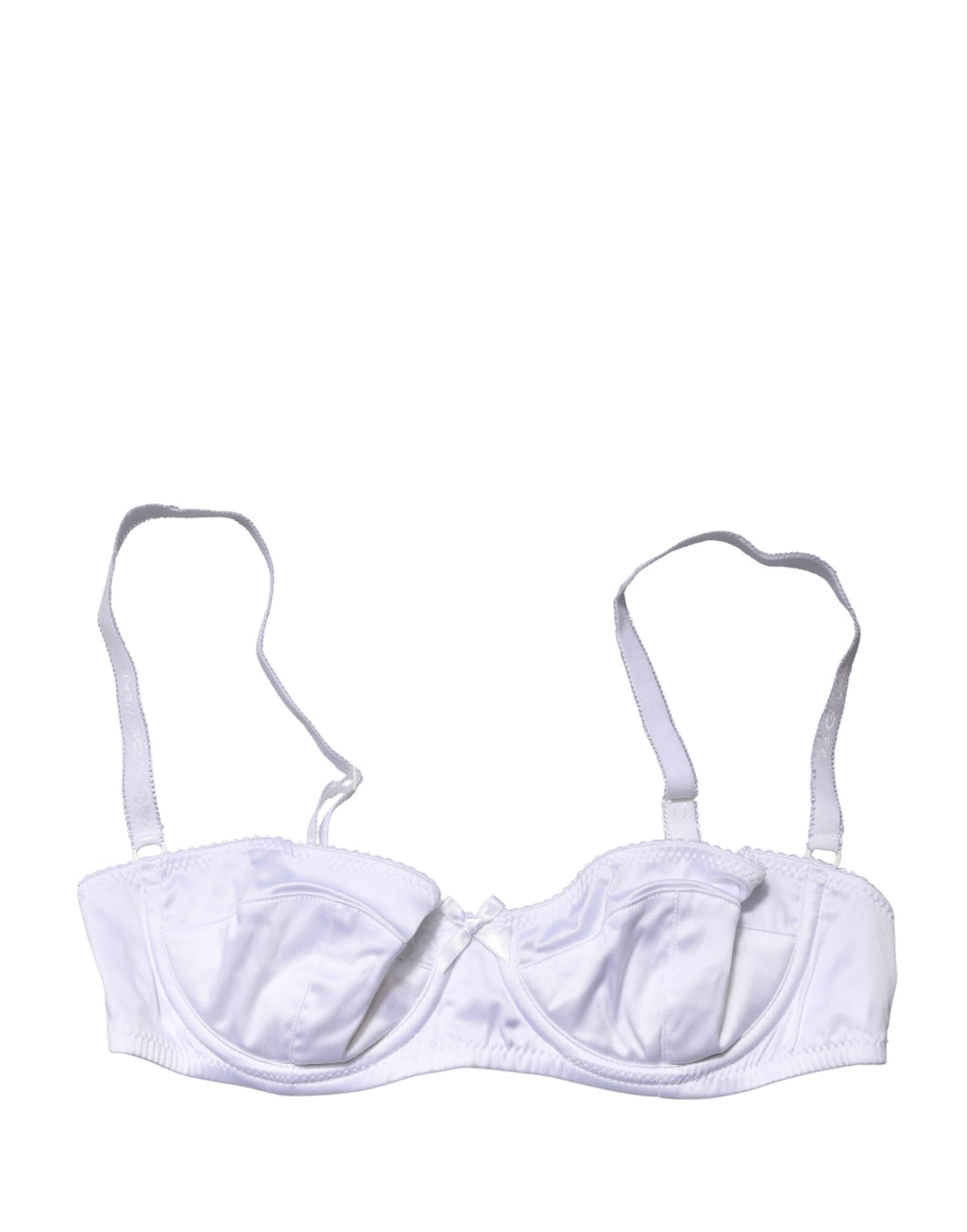 Soutien-gorge balconnet Dolce & Gabbana blanc semi-rembourré à armatures