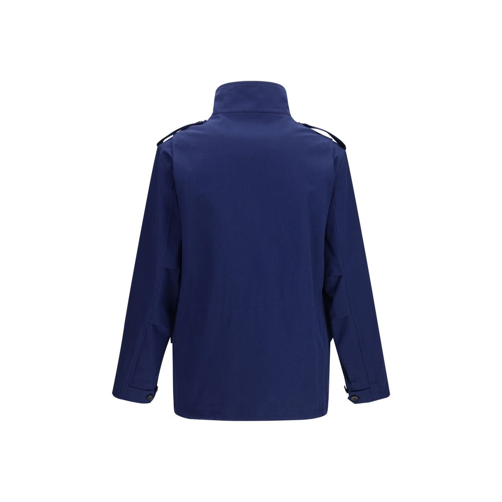 Manteau en coton bleu Valentino