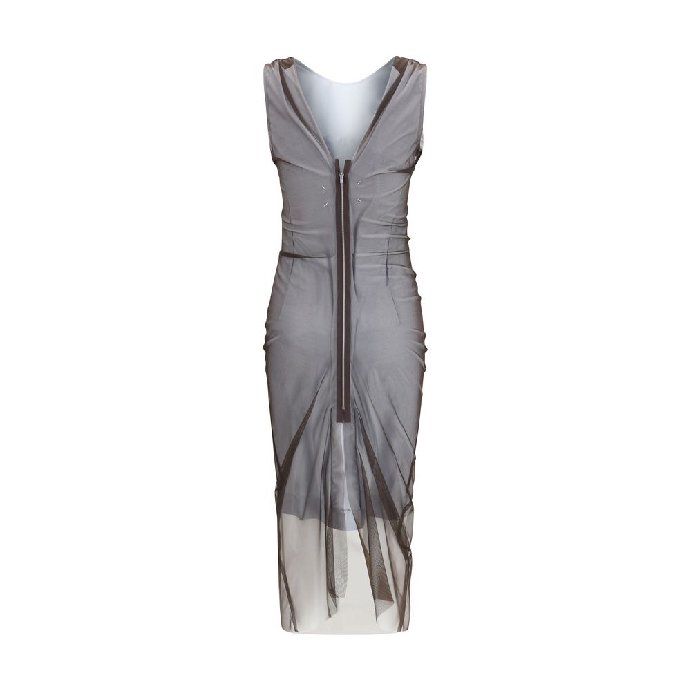 Maison Margiela Brown Casual Dress for Women alternate view