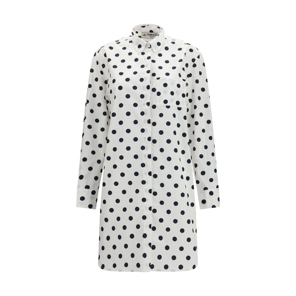 Robe décontractée Fiorucci en coton multicolore