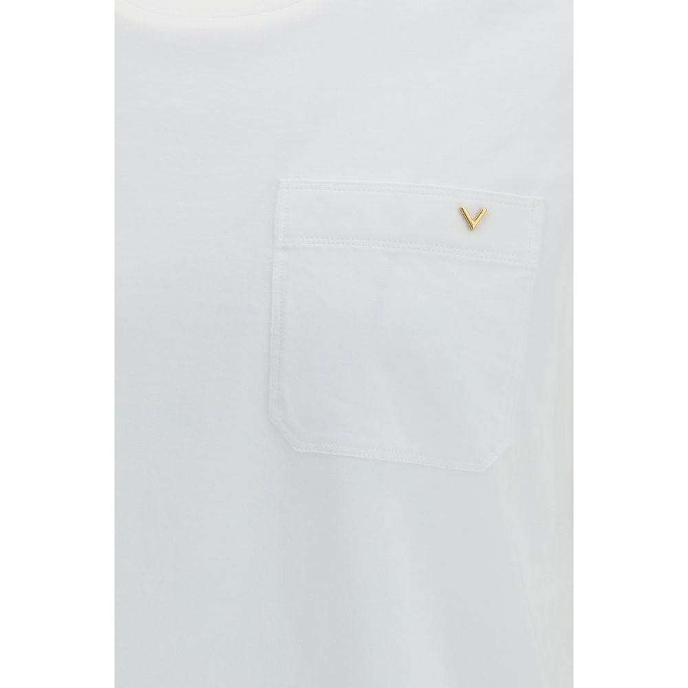 Valentino White T-Shirt for Men detail view