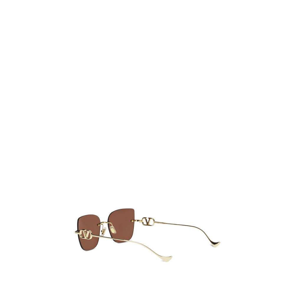 Valentino Garavani Brown Sunglasses for Women detail view