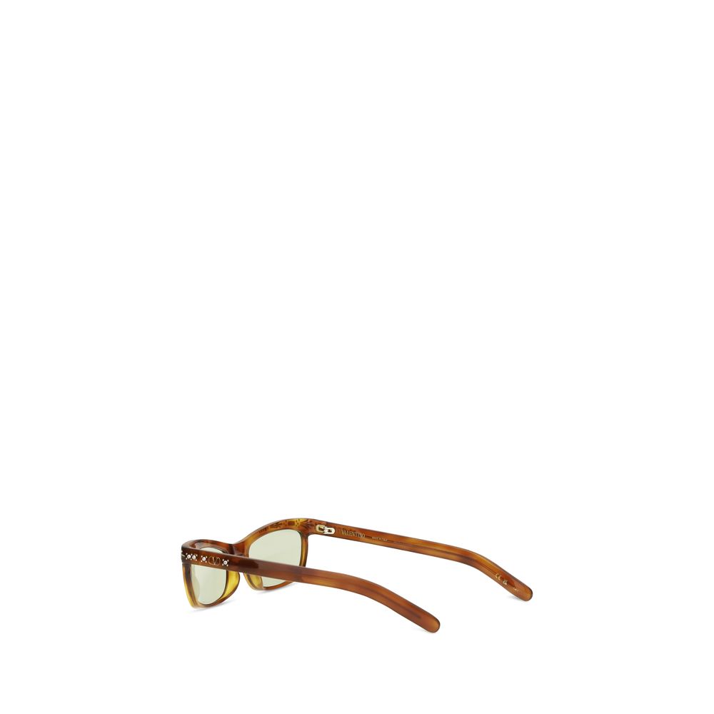 Valentino Garavani Brown Sunglasses for Women detail view