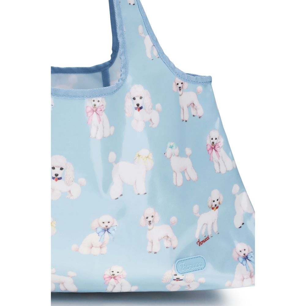 Sac à bandoulière Fiorucci bleu en PVC