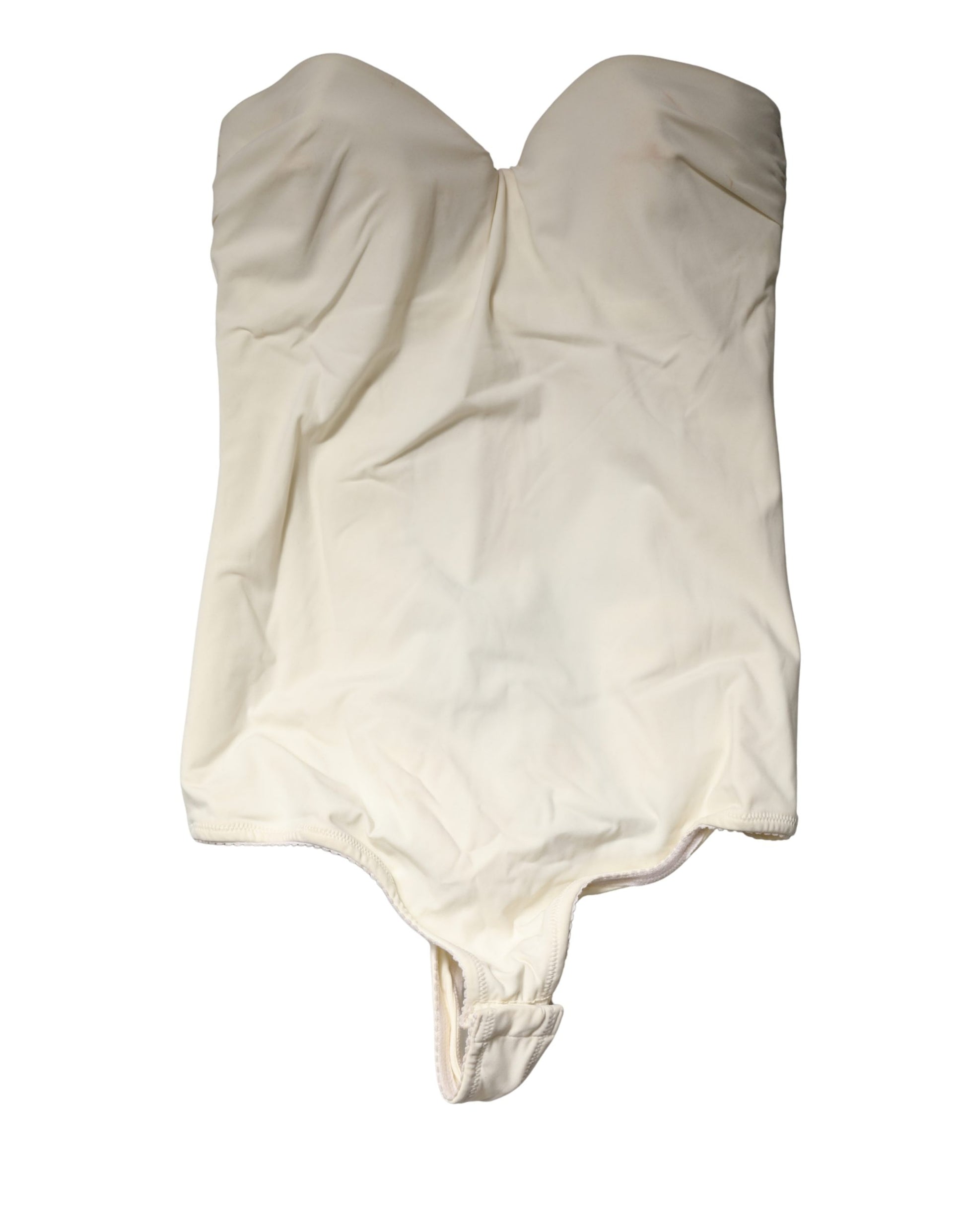 Elisabetta Franchi White One Piece Swimsuits for Women side view