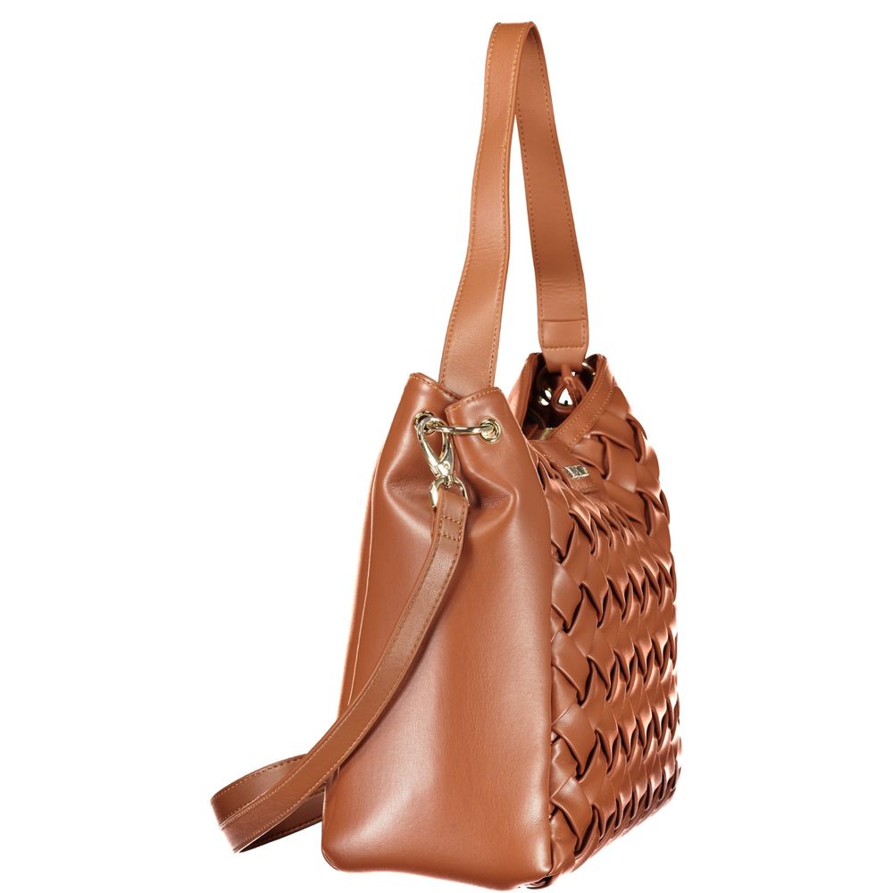 Sac à main Valentino en polyéthylène marron