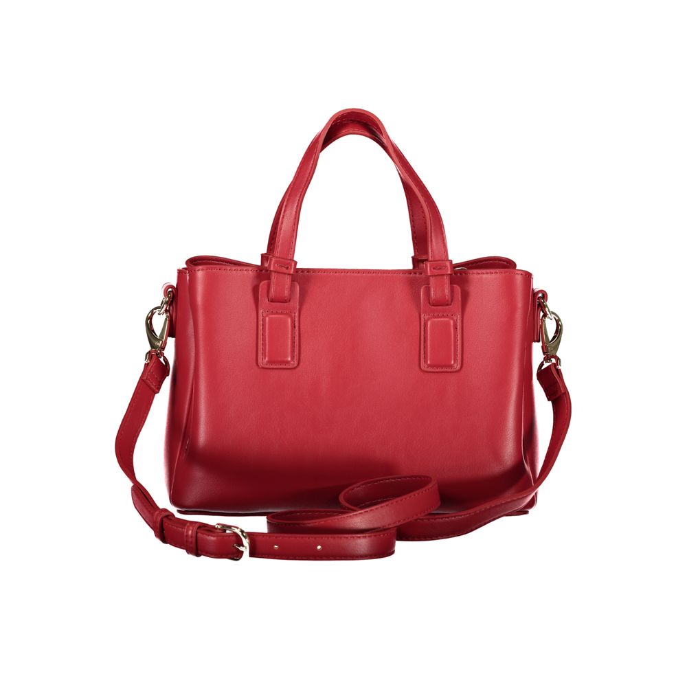 Sac à main en polyéthylène rouge Valentino