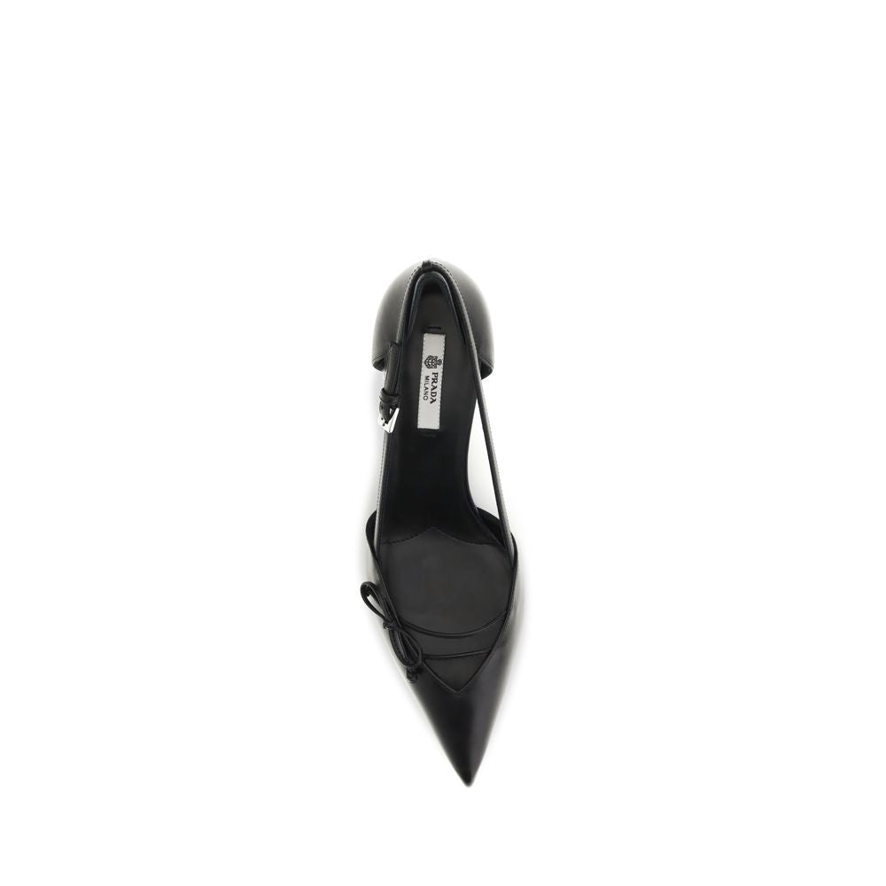 Prada Black High Heel for Women side view