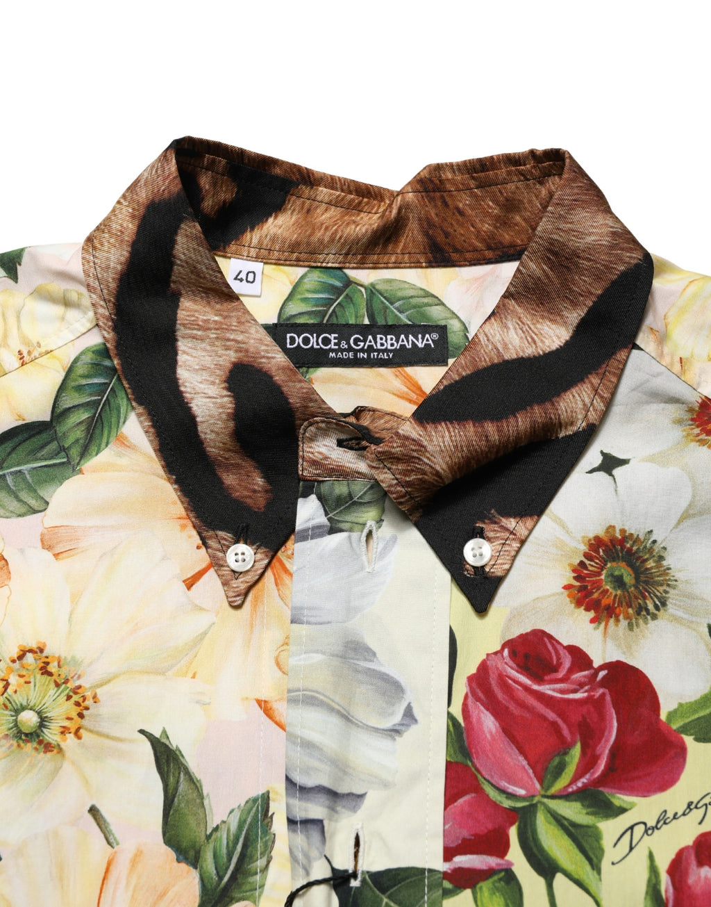Dolce & Gabbana Multicolor Dress Shirt for Men additional view