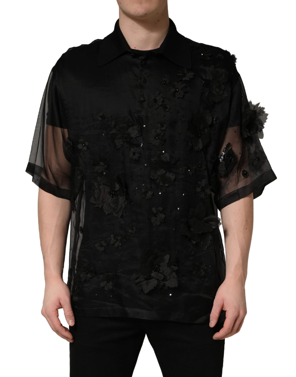 Dolce & Gabbana Black Shortsleeve for Men
