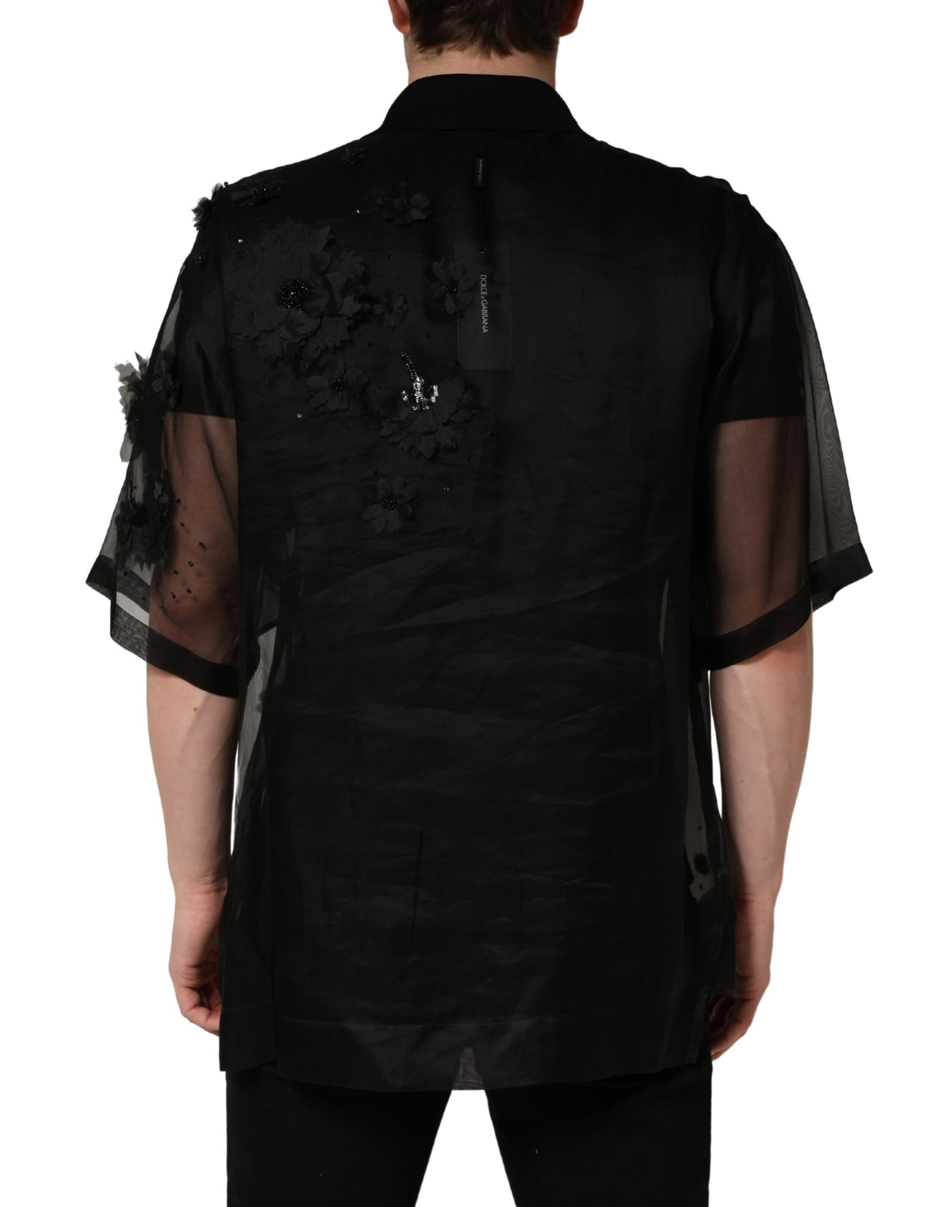 Dolce & Gabbana Black Shortsleeve for Men side view