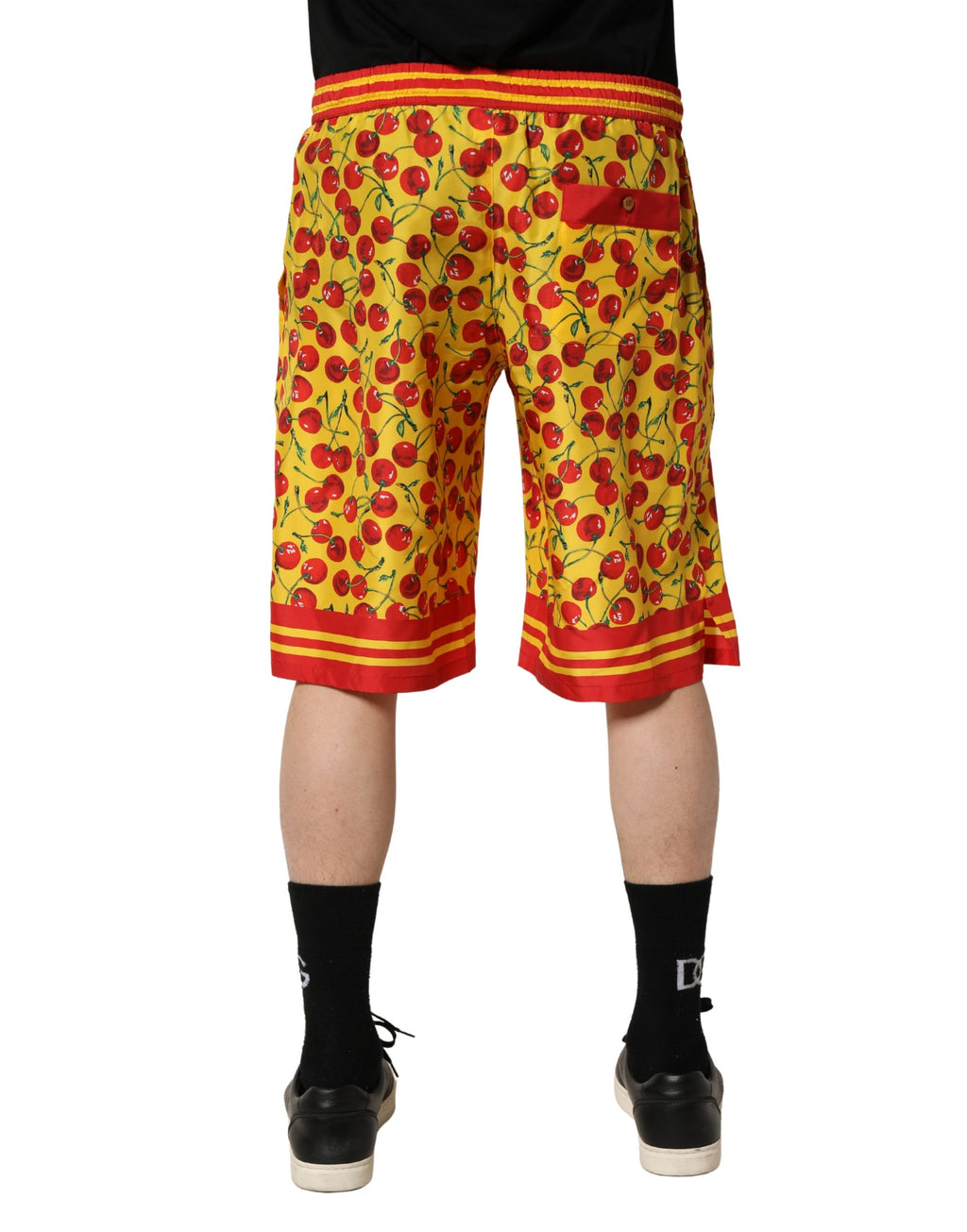 Dolce & Gabbana Yellow Bermuda for Men detail view