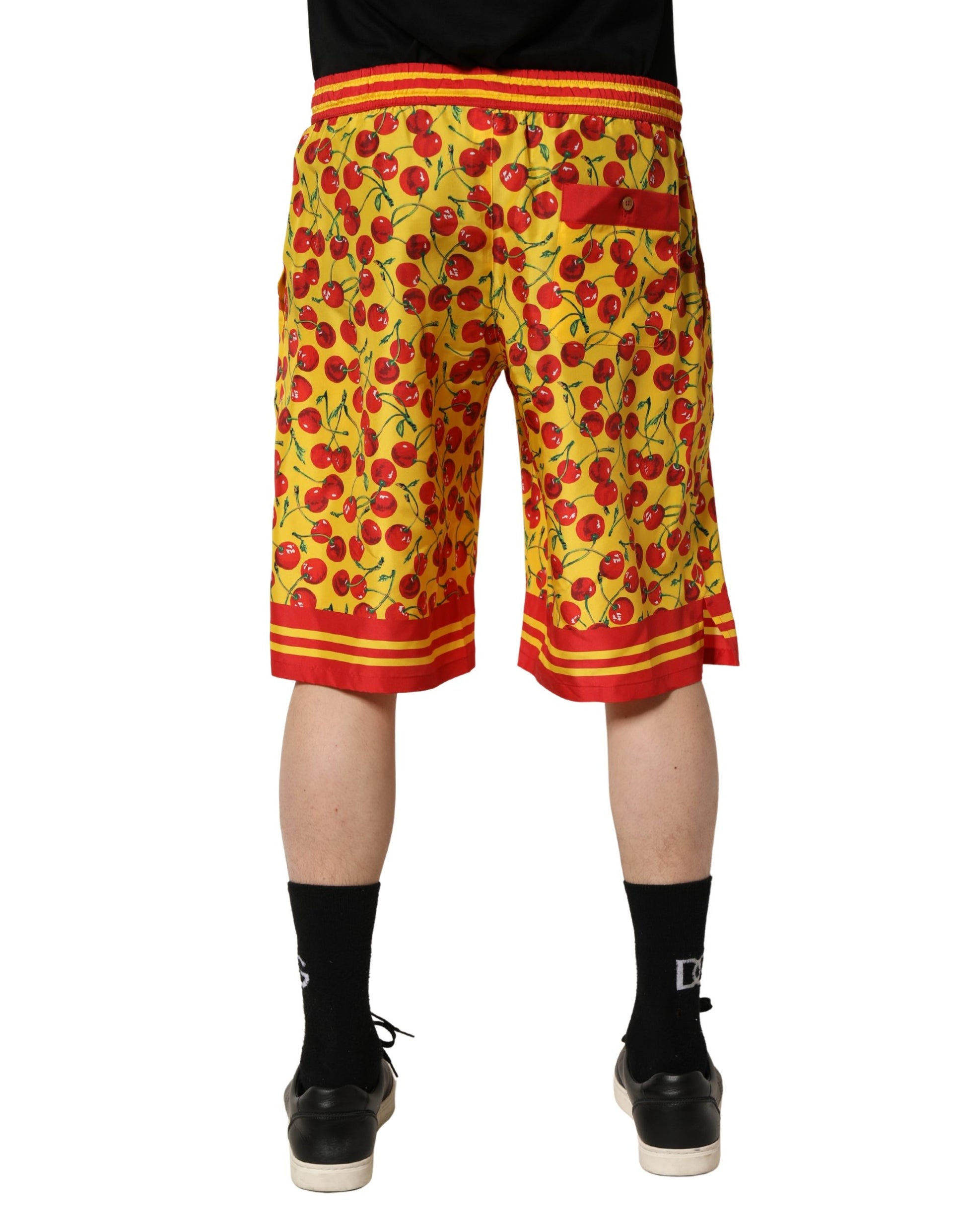 Dolce & Gabbana Yellow Bermuda for Men detail view
