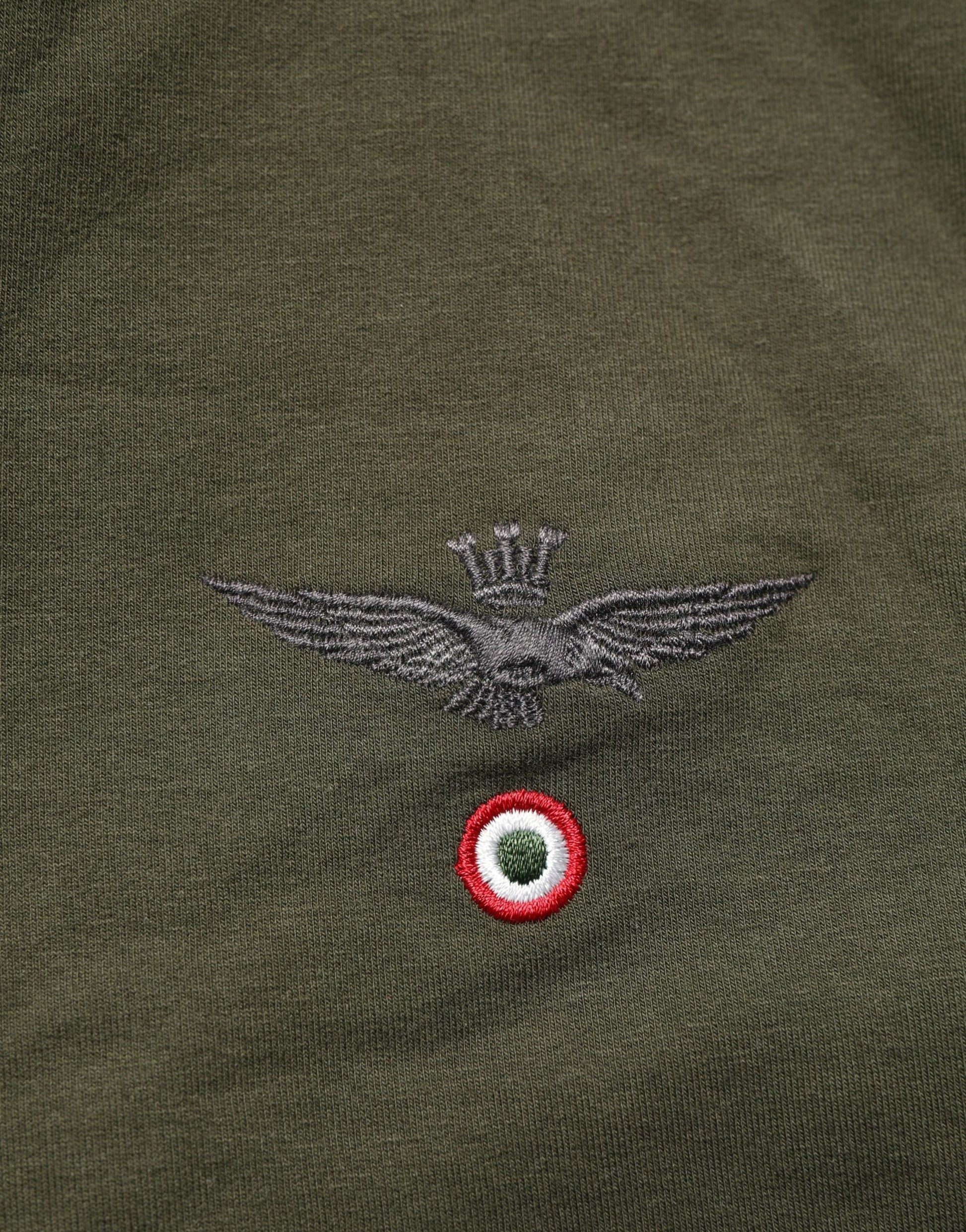 Aeronautica Militare Green Sweatshirt for Men additional view