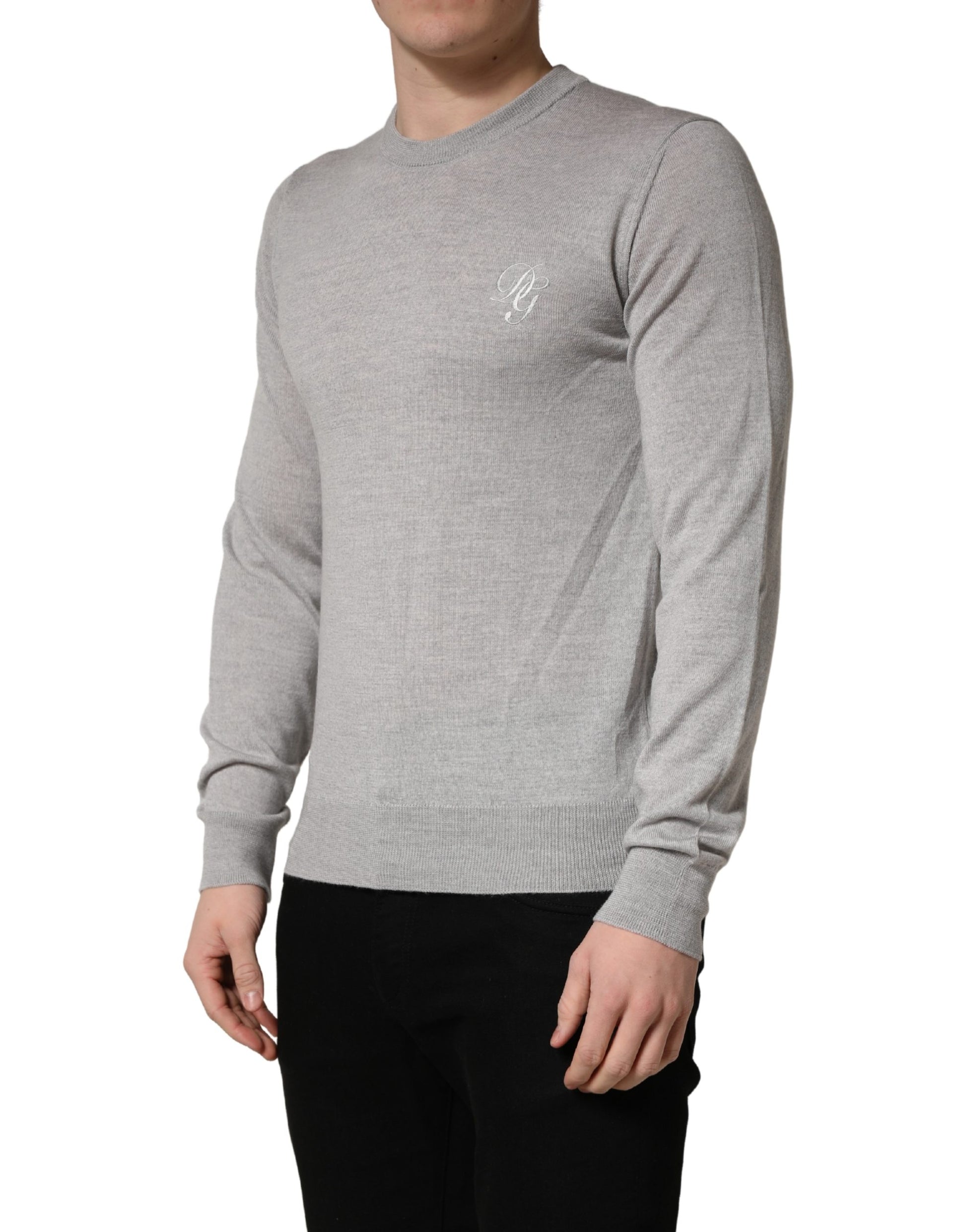 Dolce & Gabbana Grey Sweatshirt for Men detail view