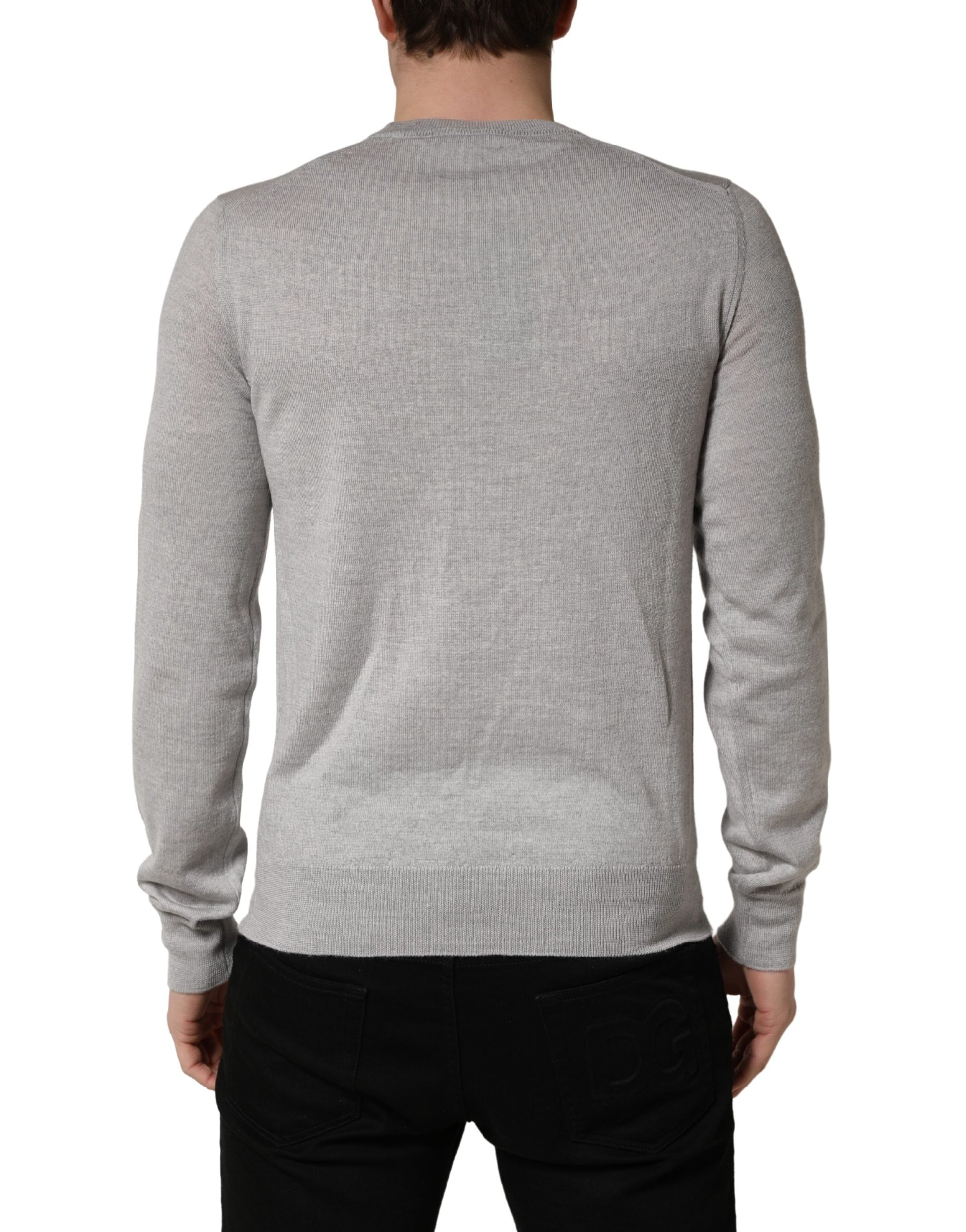 Dolce & Gabbana Grey Sweatshirt for Men side view