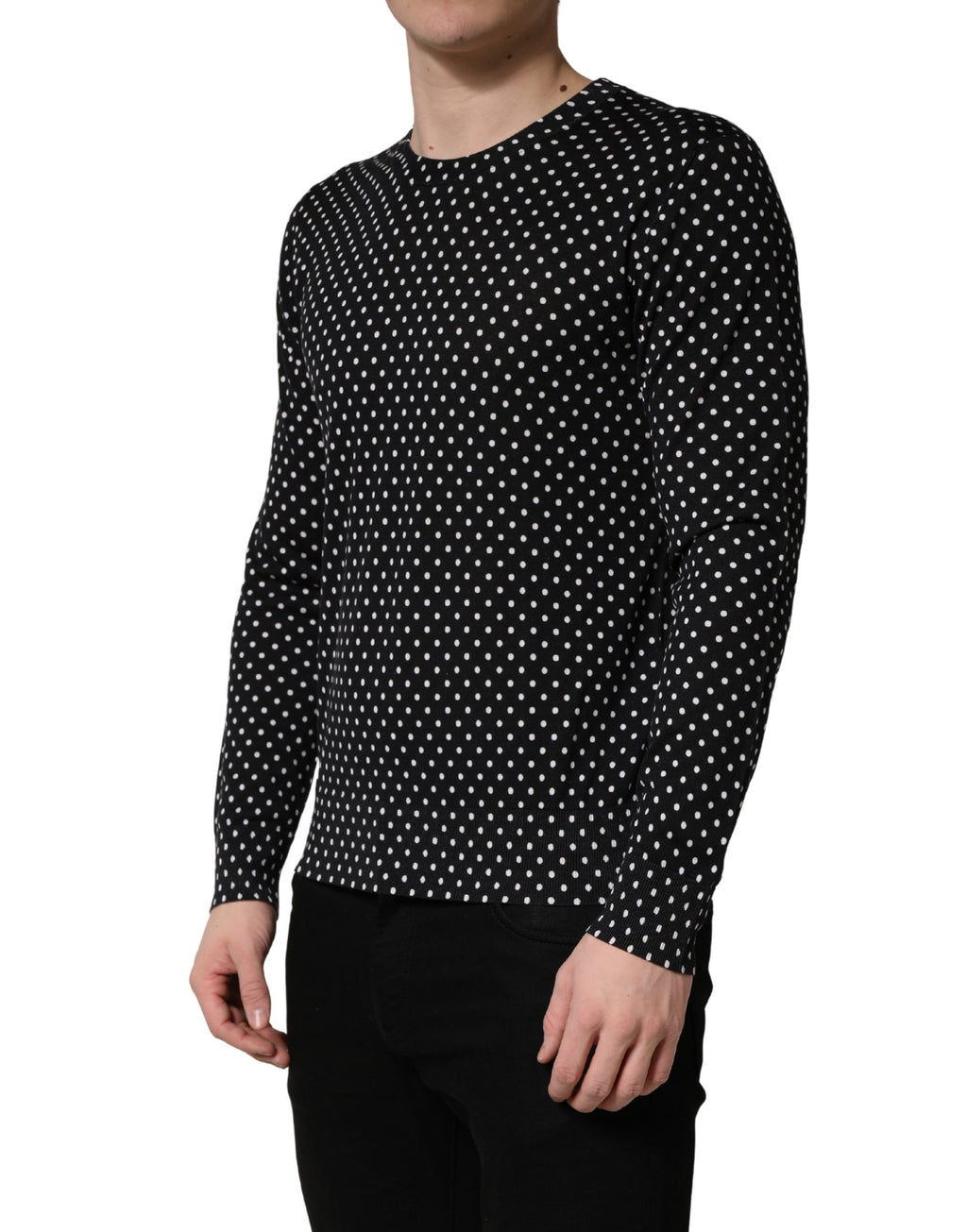 Dolce & Gabbana Black Sweatshirt for Men detail view