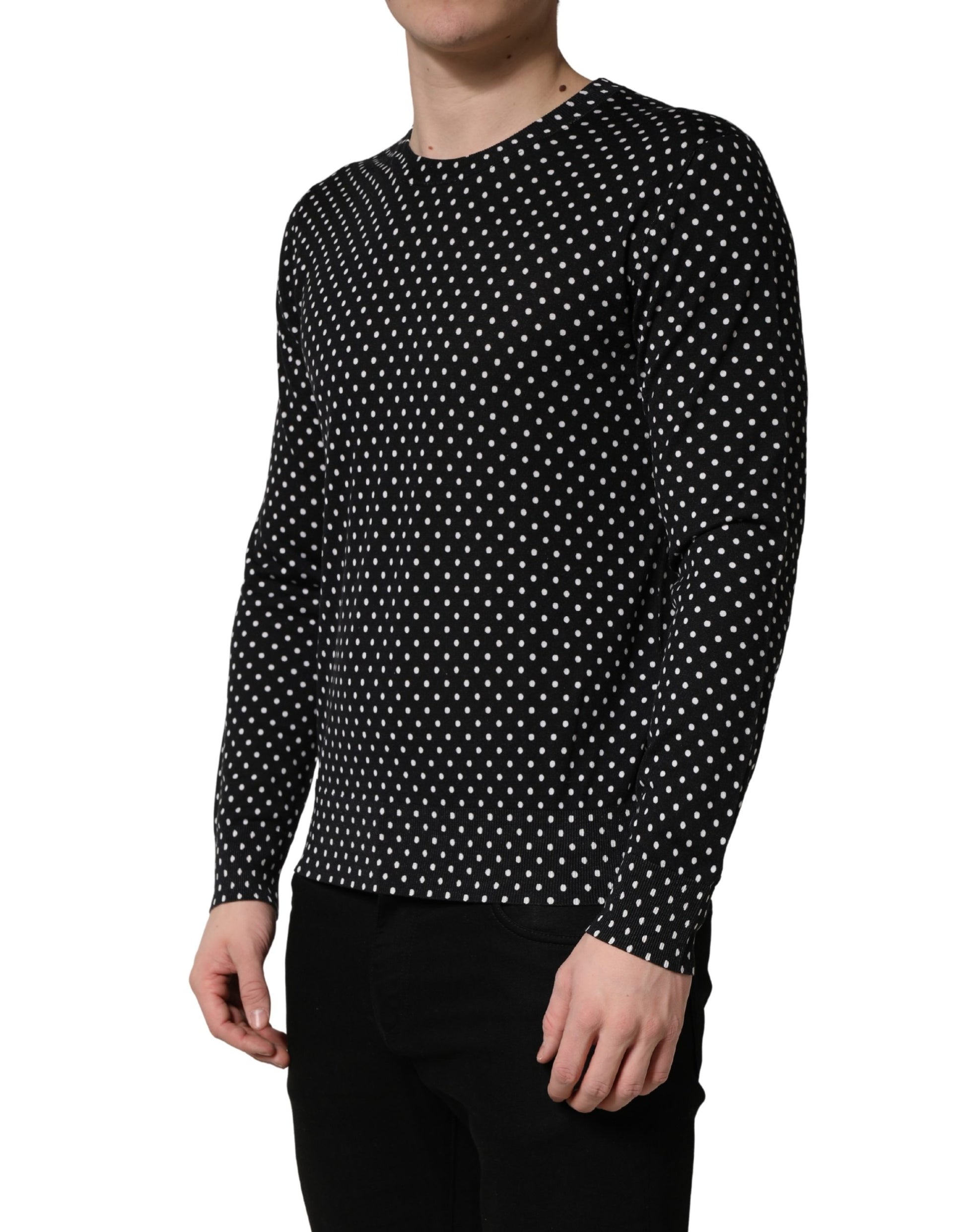 Dolce & Gabbana Black Sweatshirt for Men detail view