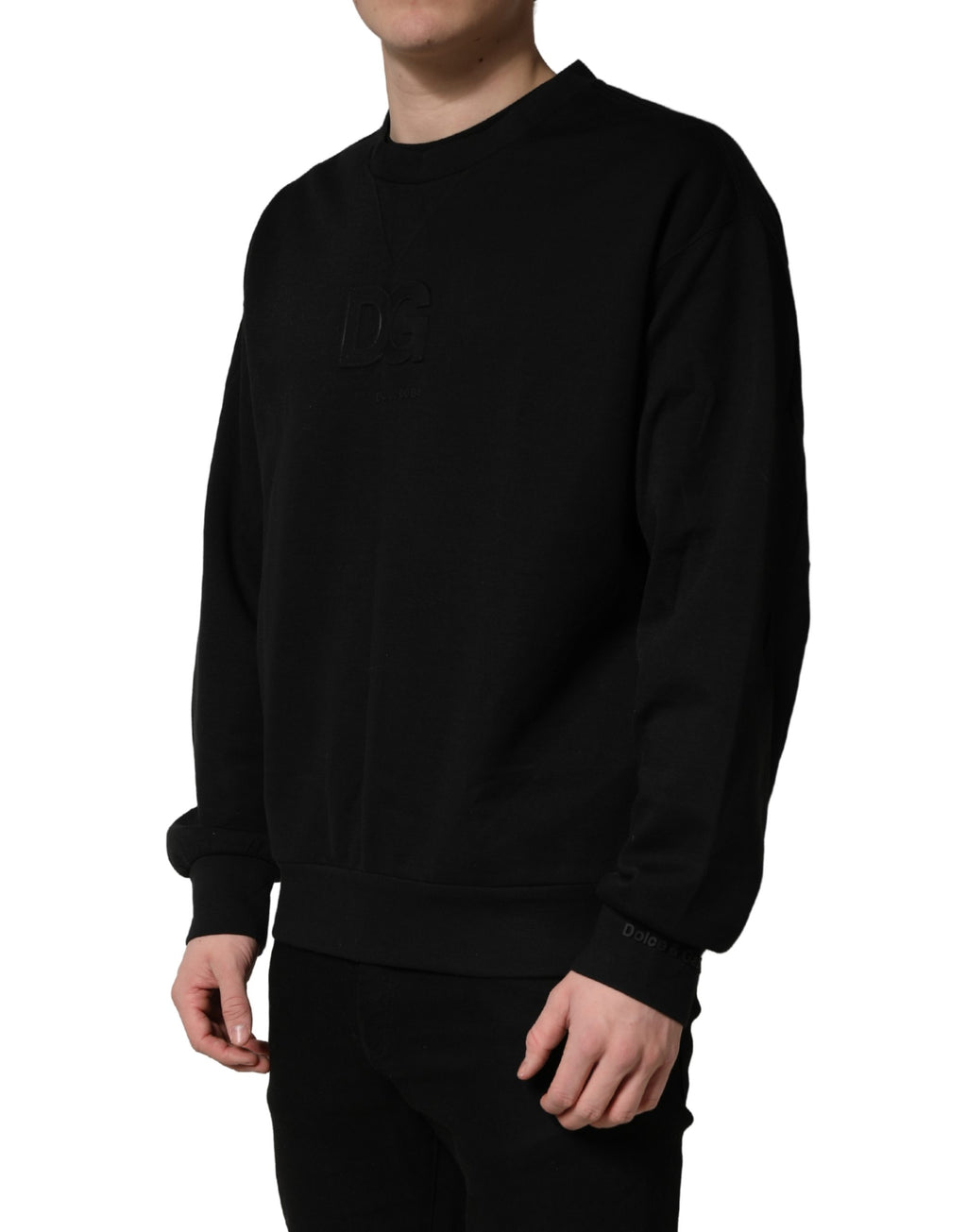 Dolce & Gabbana Black Sweatshirt for Men detail view