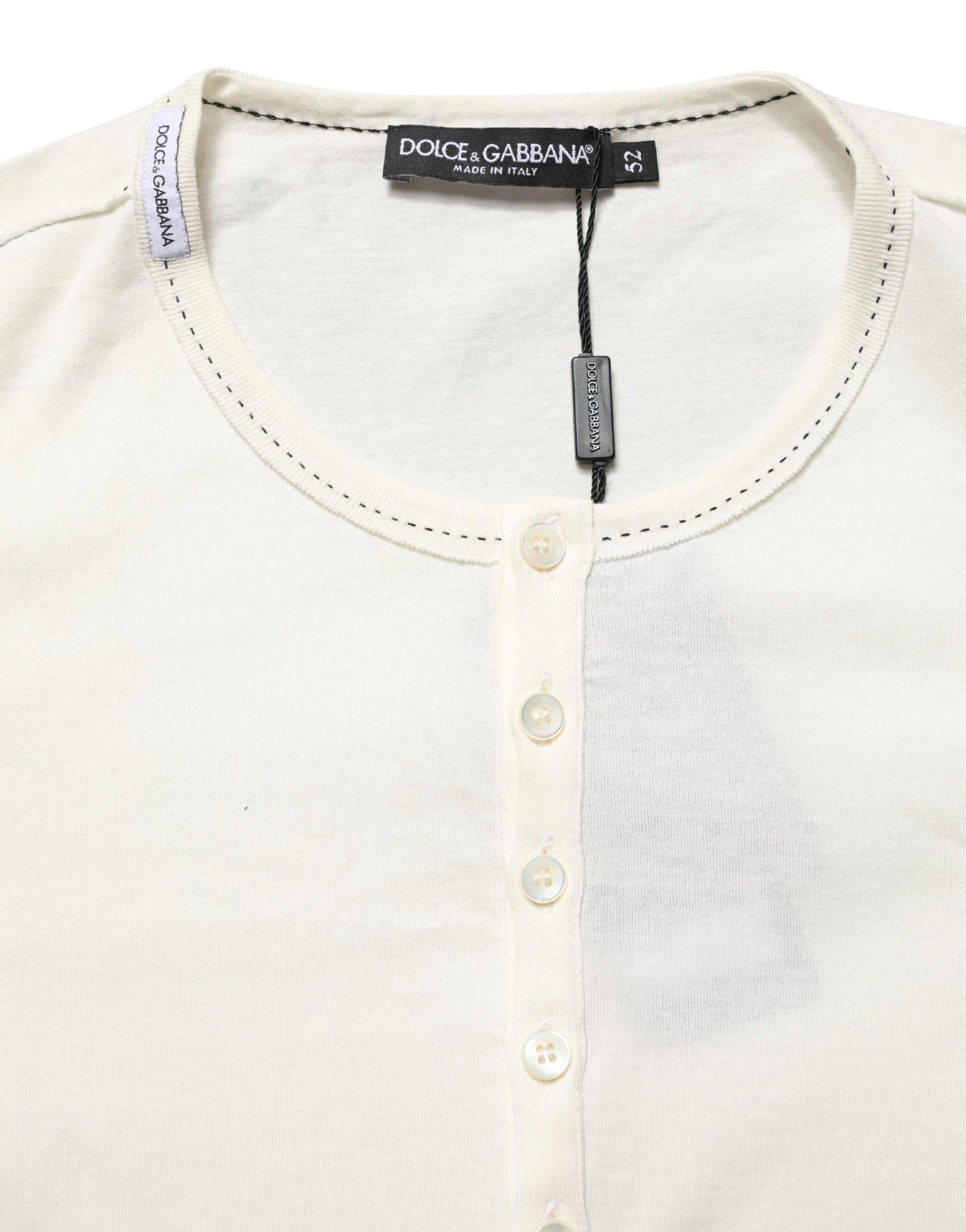 Dolce & Gabbana White Sweatshirt for Men additional view