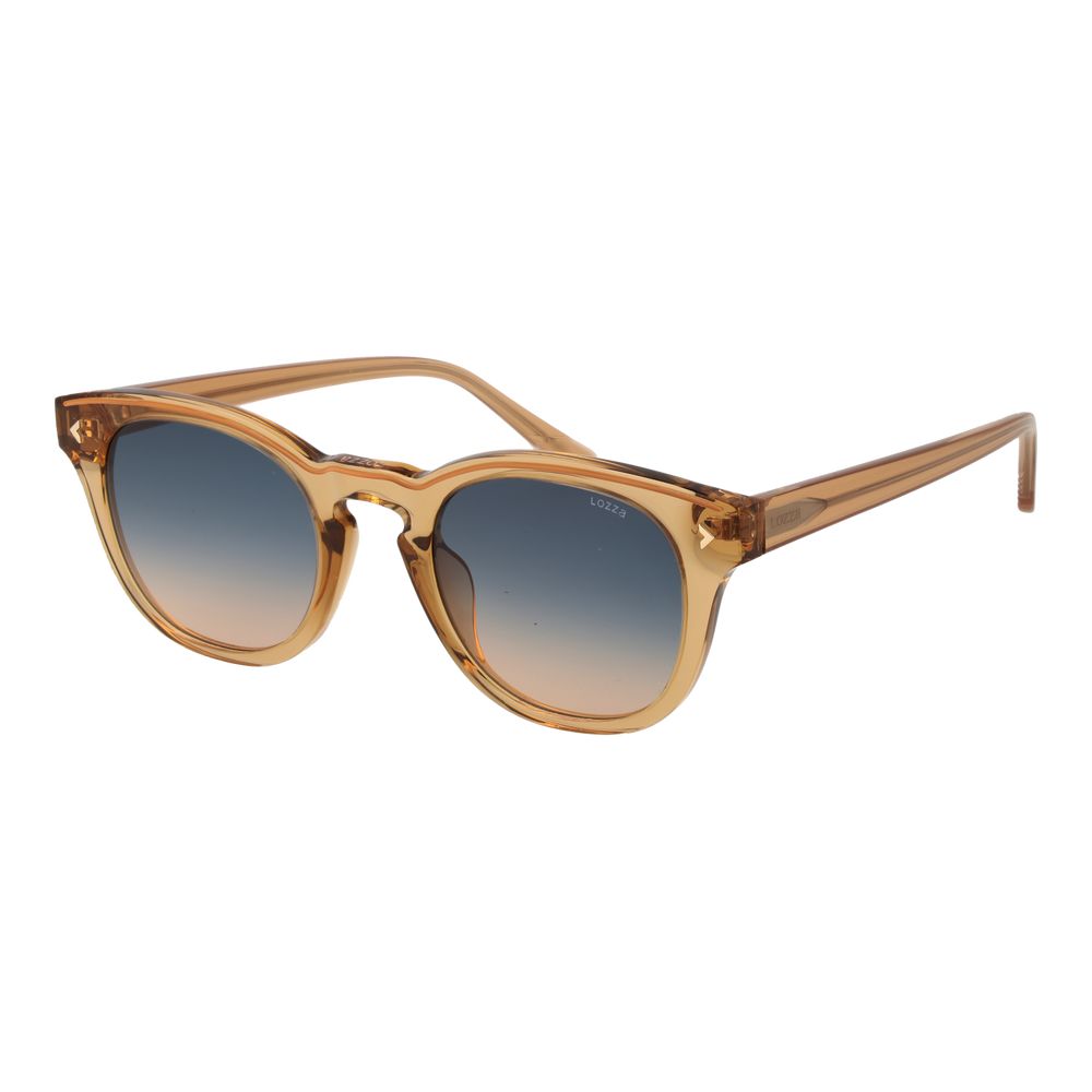 Lunettes de soleil Lozza en plastique beige