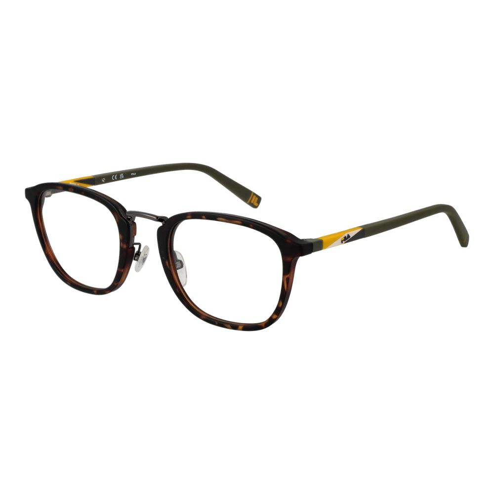 Lunettes (monture) en plastique marron Fila