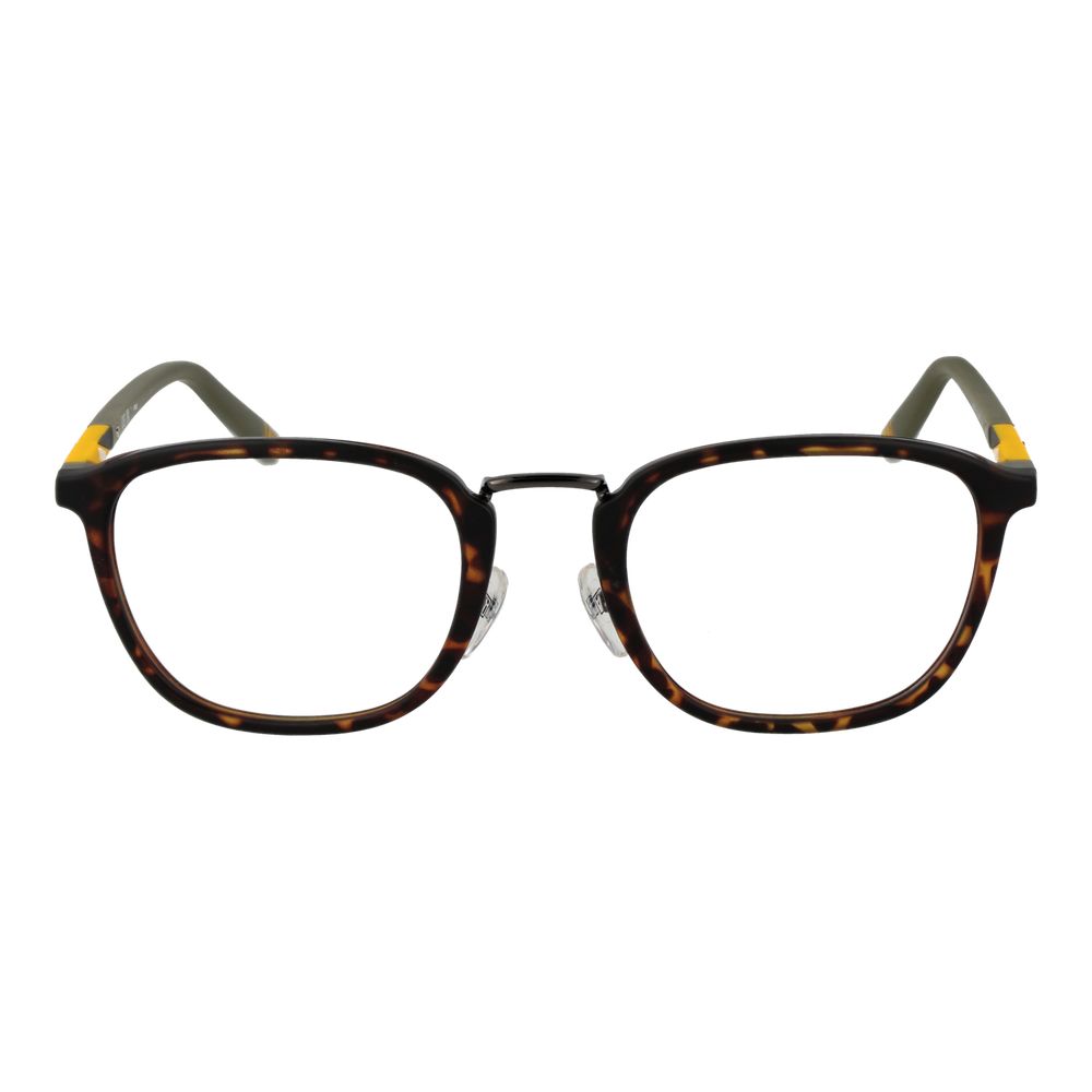 Lunettes (monture) en plastique marron Fila