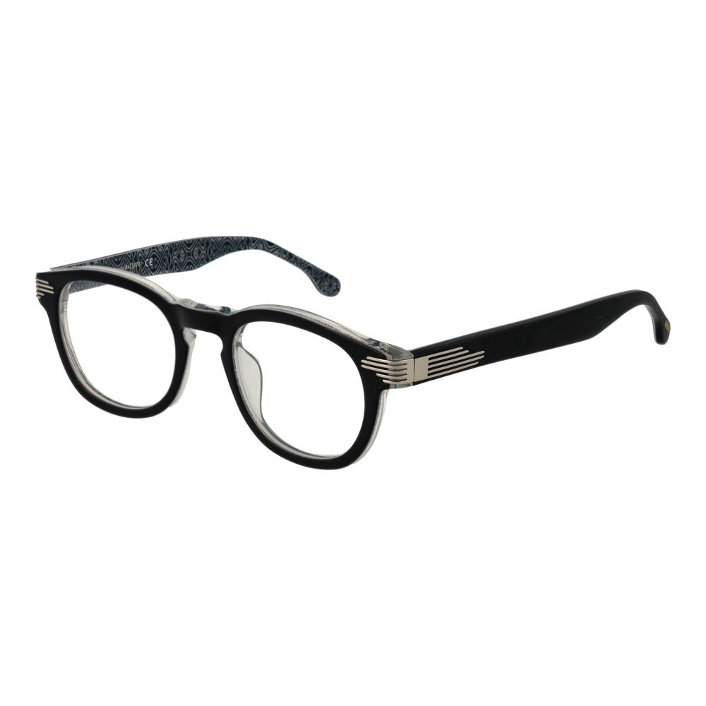Lunettes (montures) en acétate de cellulose noir Lozza