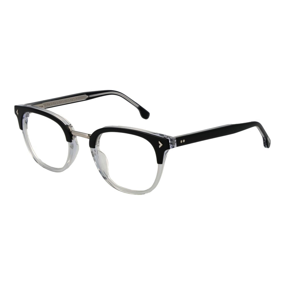 Lunettes (montures) en acétate de cellulose noir Lozza