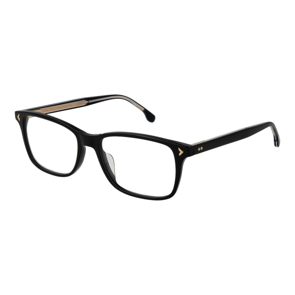 Lunettes (montures) en acétate de cellulose noir Lozza