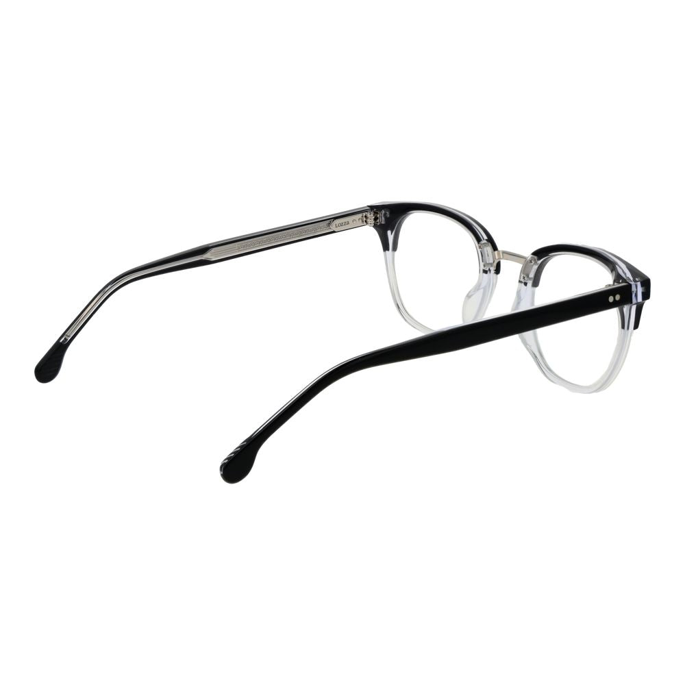 Lunettes (montures) en acétate de cellulose noir Lozza