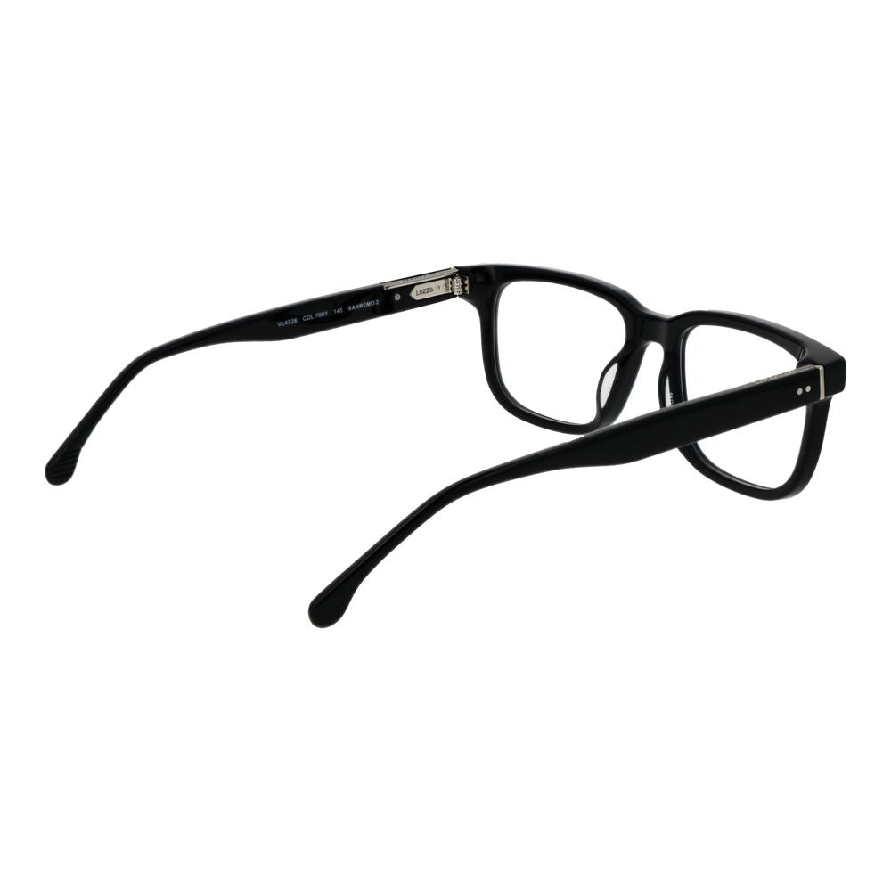 Lunettes (montures) en acétate de cellulose noir Lozza