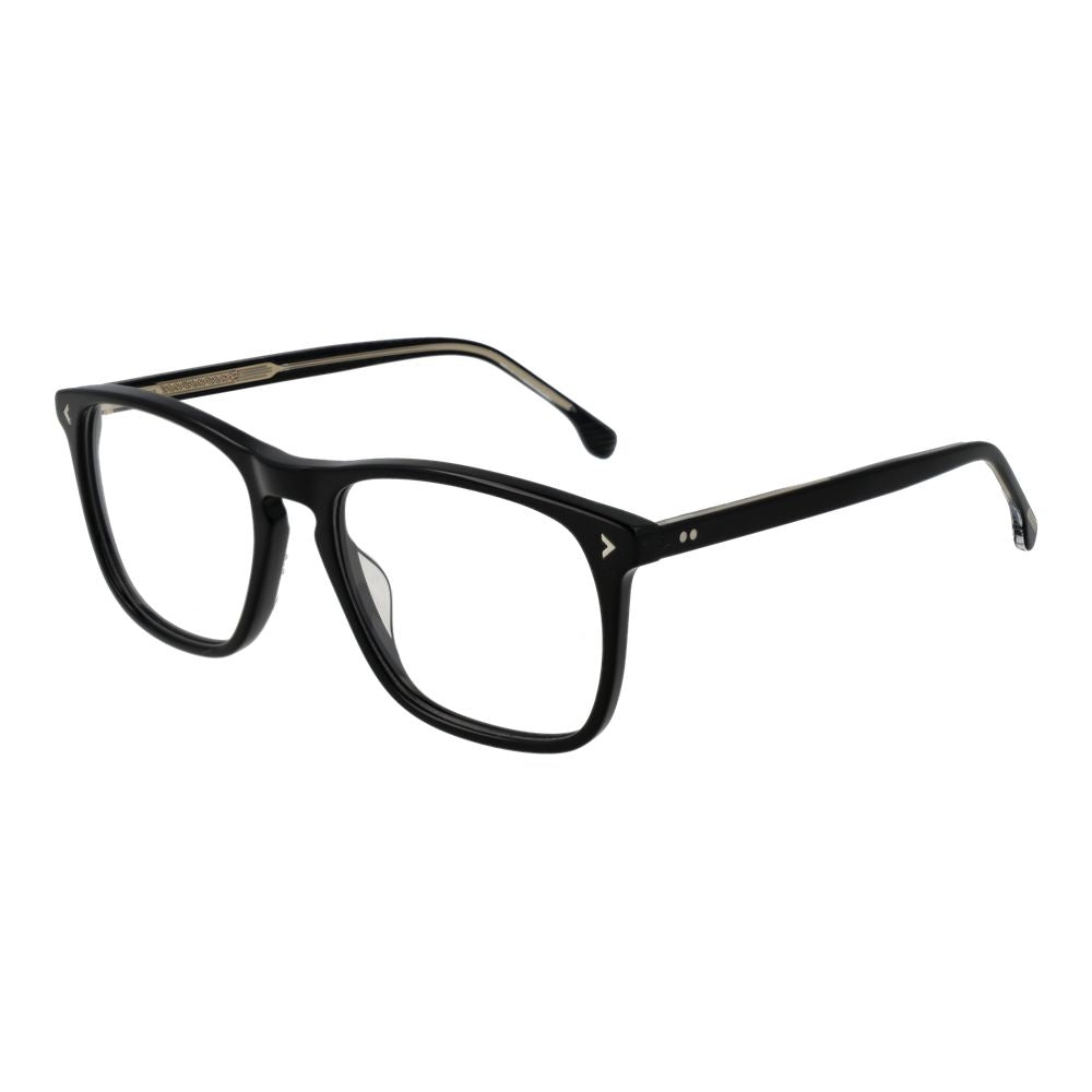 Lunettes (montures) en acétate de cellulose noir Lozza