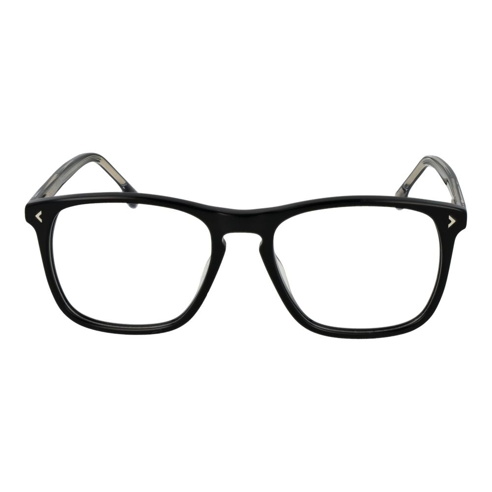 Lunettes (montures) en acétate de cellulose noir Lozza